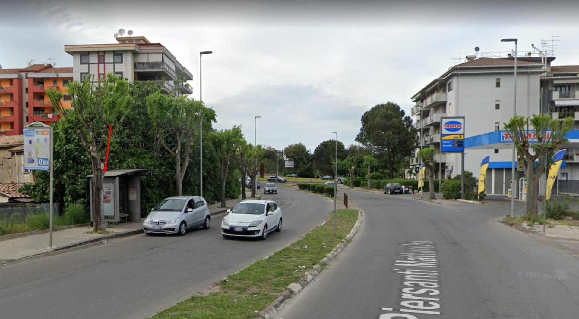 Impianto PENSILINA a Cosenza, in zona Conad City