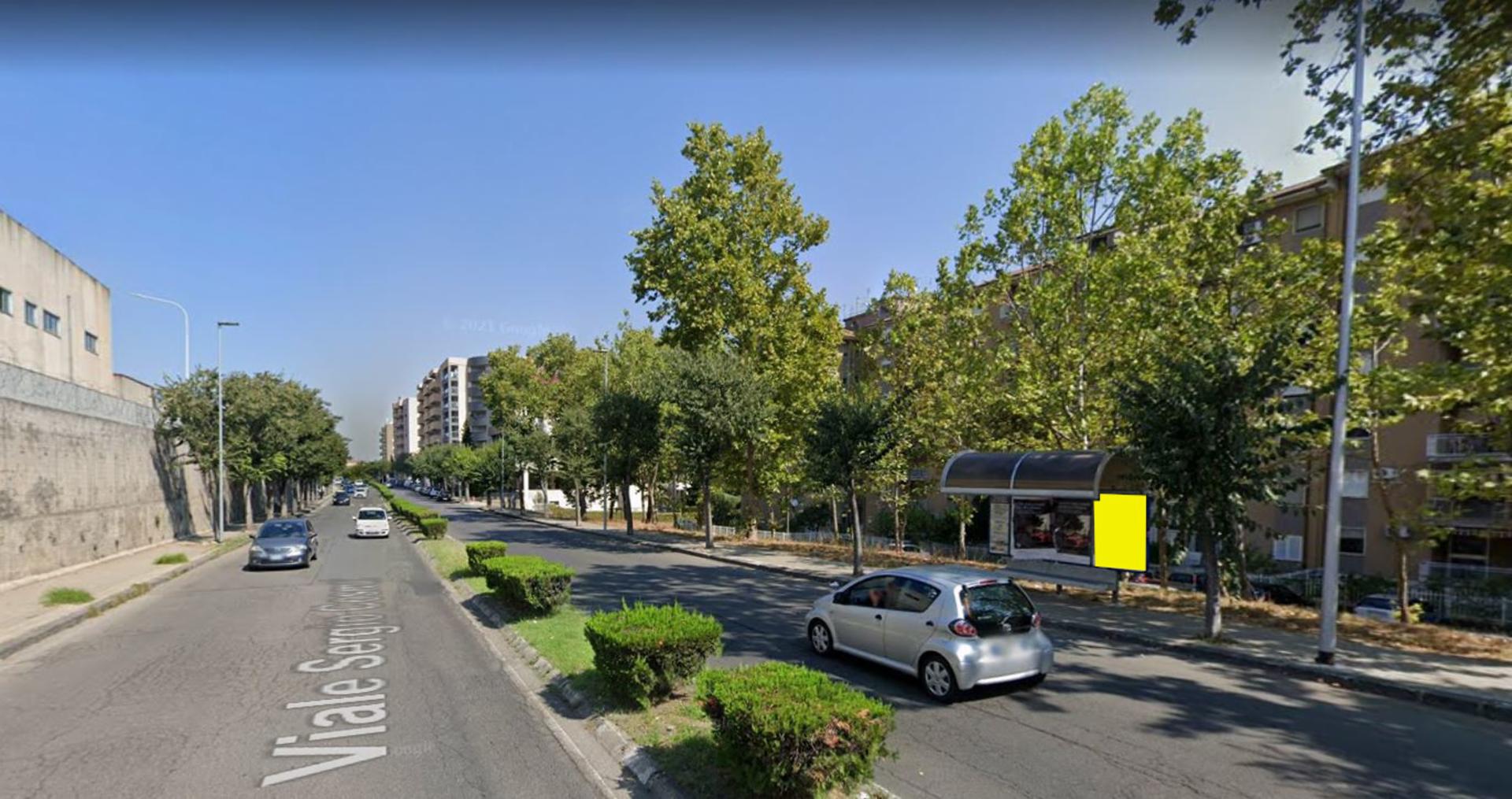 Impianto PENSILINA a Cosenza, in zona EuroSpin
