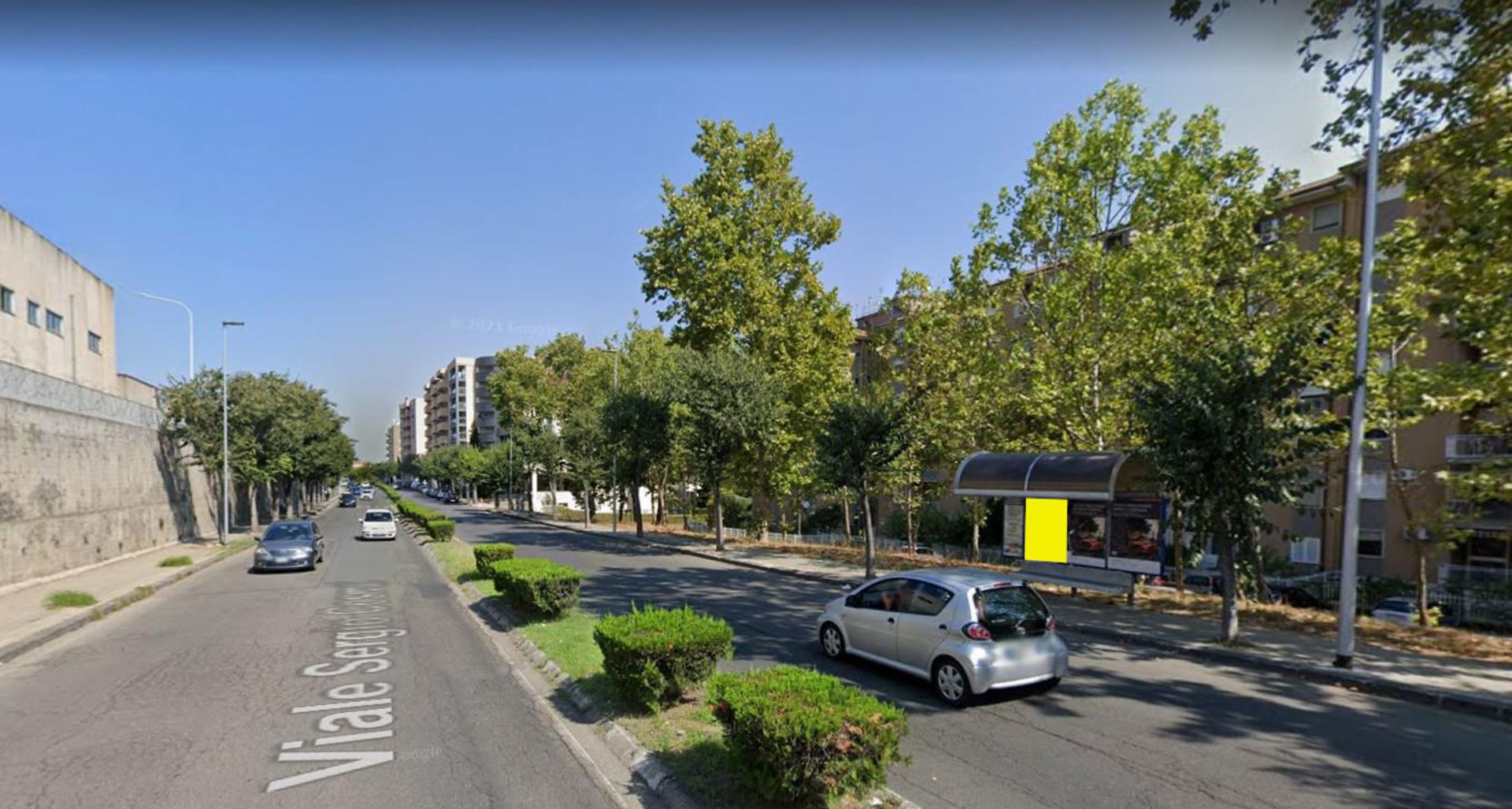 Impianto PENSILINA a Cosenza, in zona EuroSpin