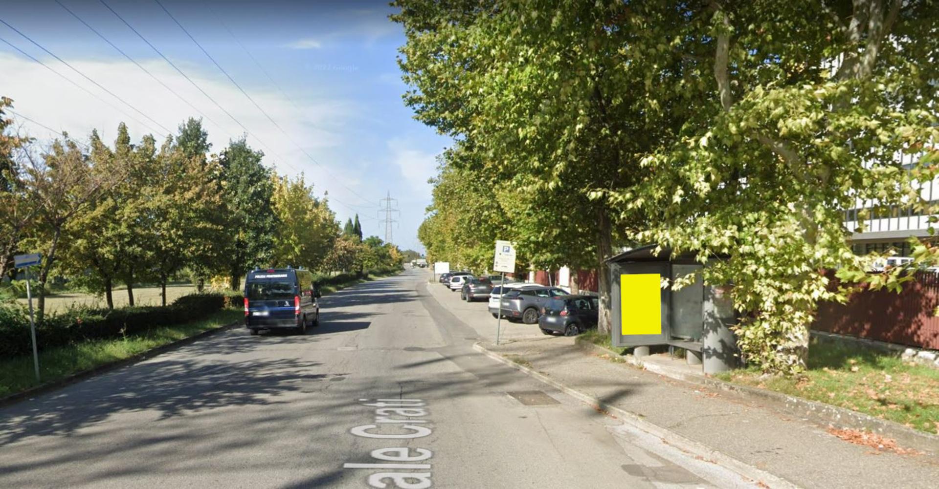 Impianto PENSILINA a Cosenza, in zona Conad