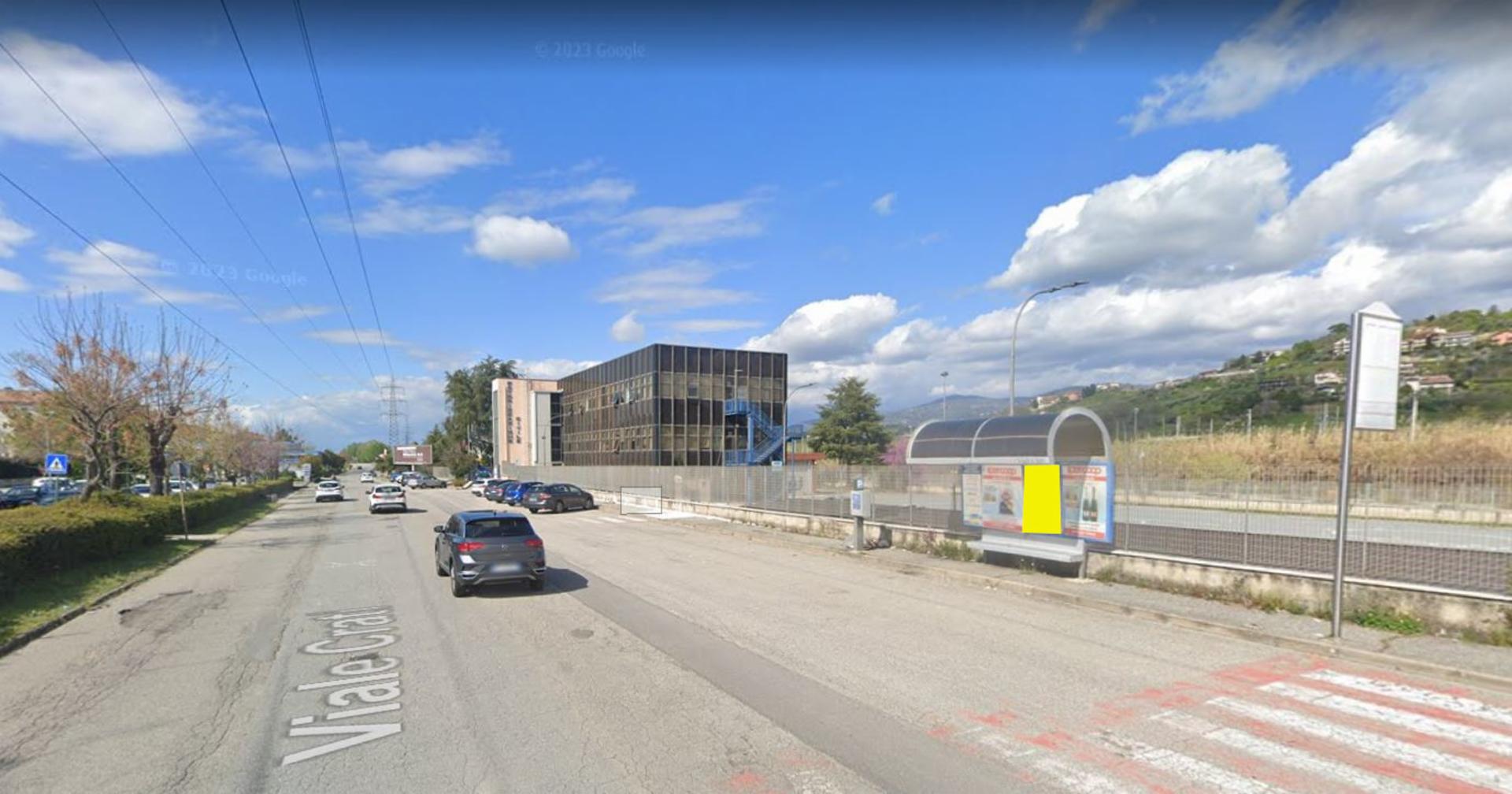 Impianto PENSILINA a Cosenza, in zona Conad