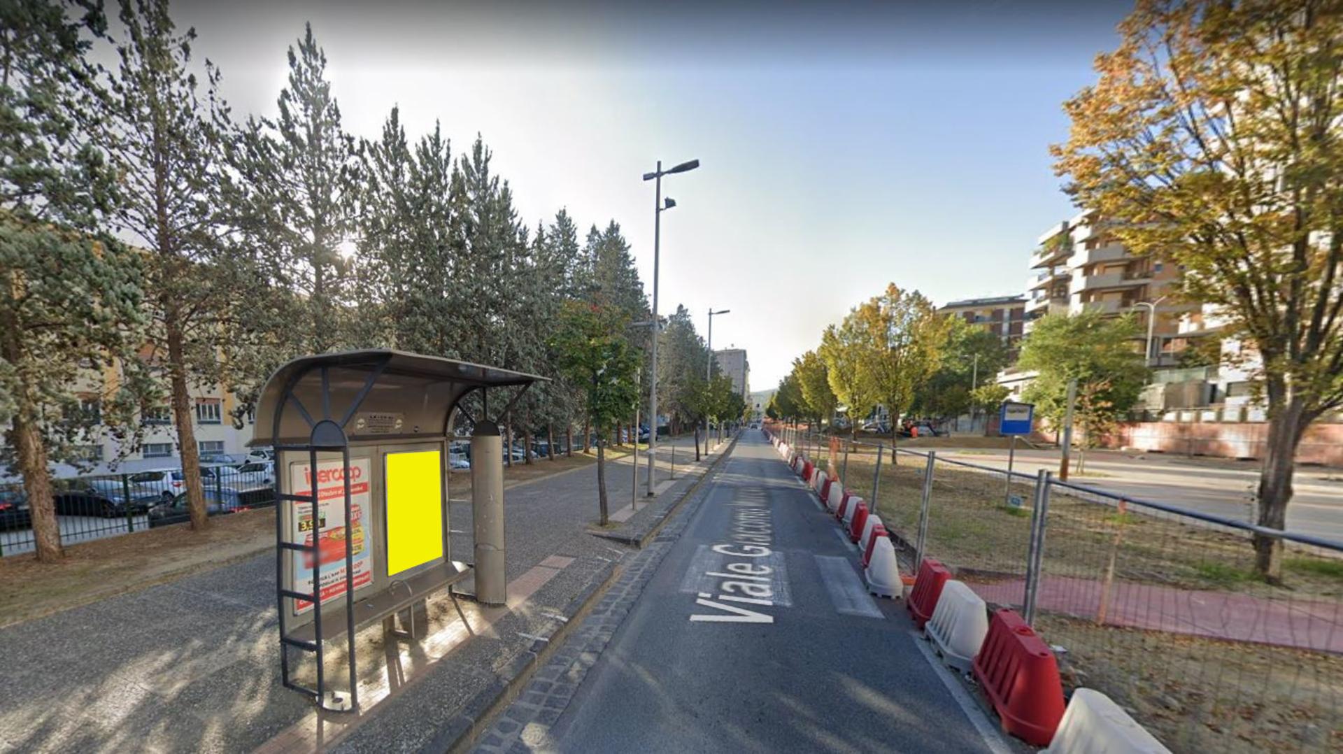 Impianto PENSILINA a Cosenza, in zona Argento Calzature