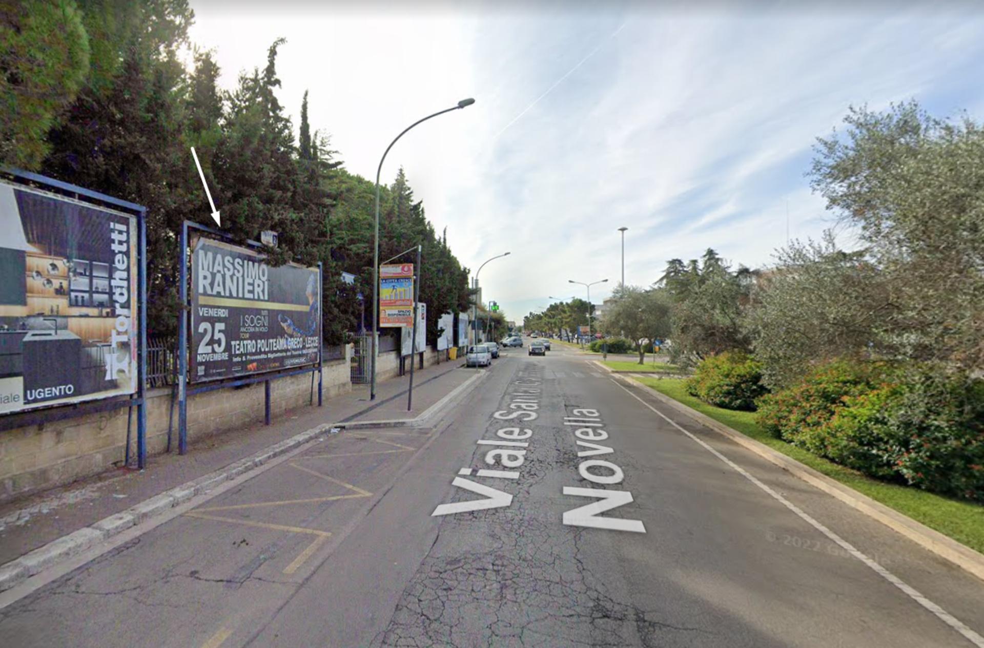 Impianto 6 X 3 a Galatina, in zona Bar Contaldo Orazio