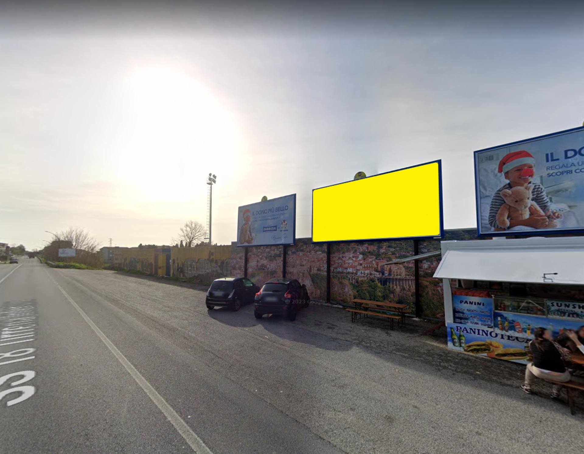Impianto 6 X 3 a San Lucido, in zona Miramare