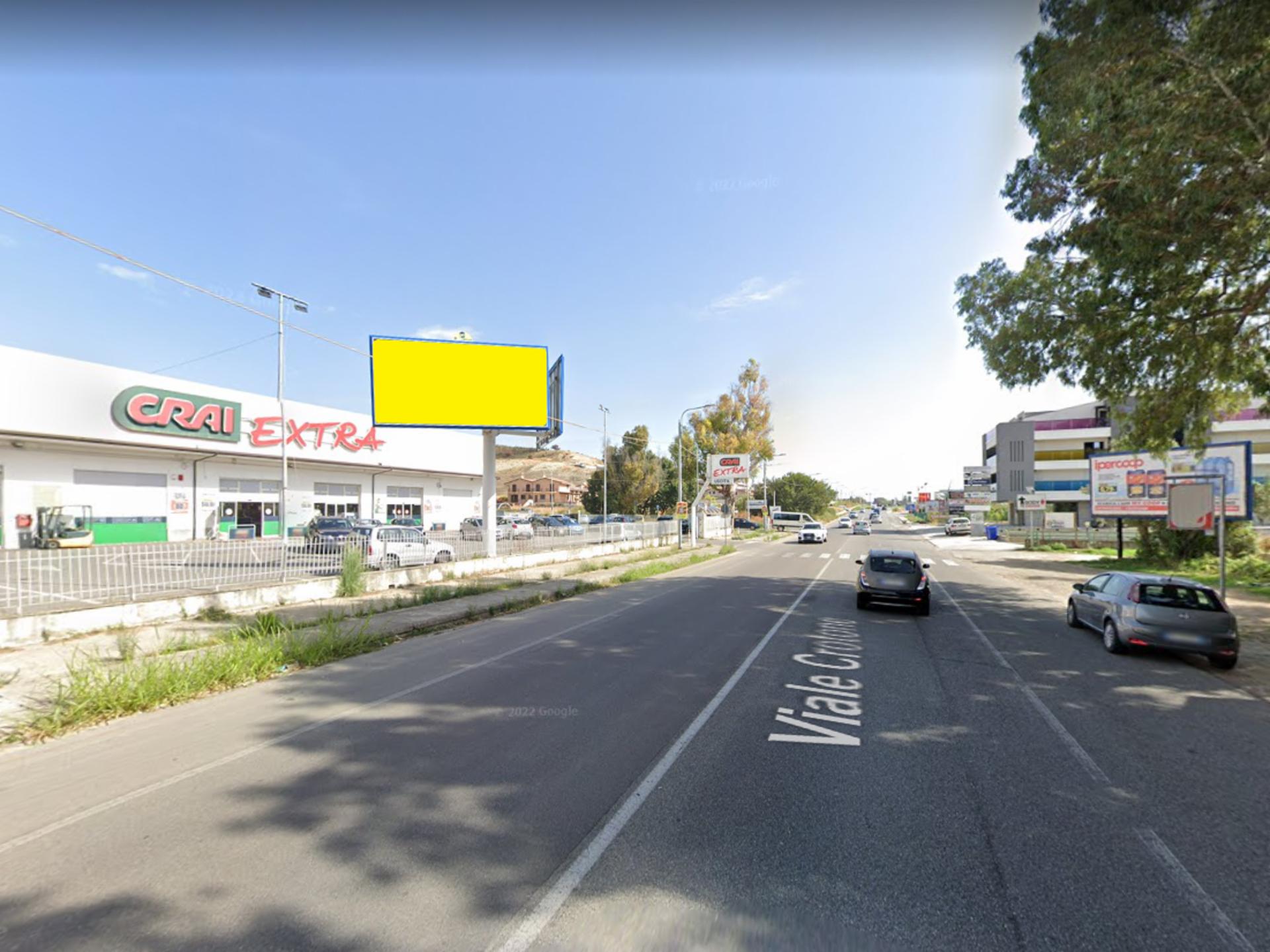 Impianto 6 X 3 a Catanzaro, in zona Crai