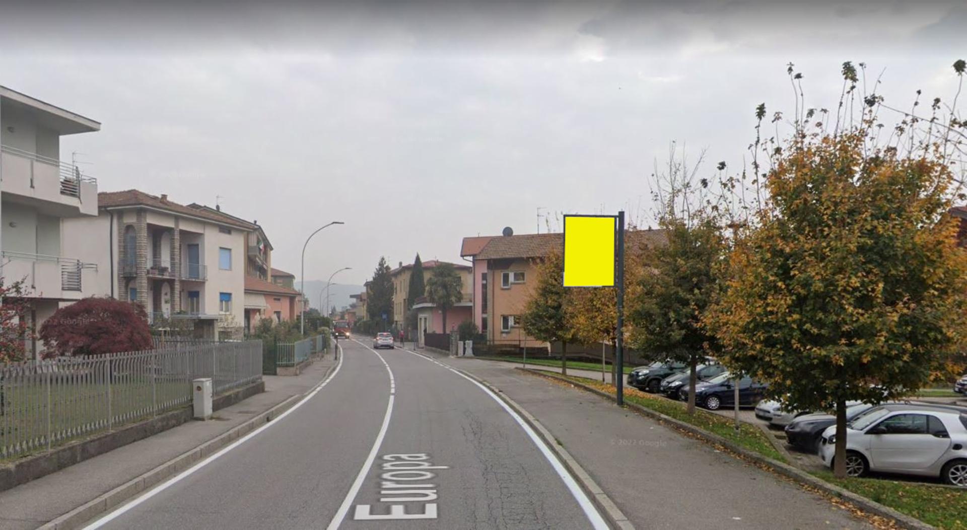 Impianto CARTELLONISTICA a Alzano Lombardo, in zona Caffèdicola67