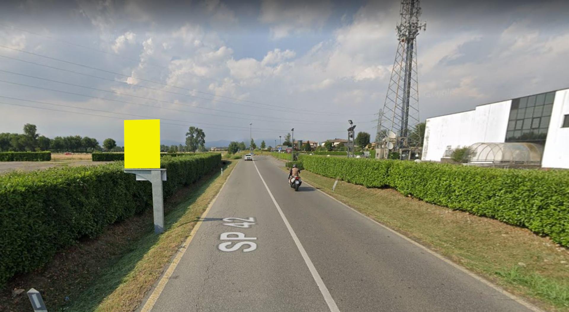 Impianto CARTELLONISTICA a Arcene, in zona In's
