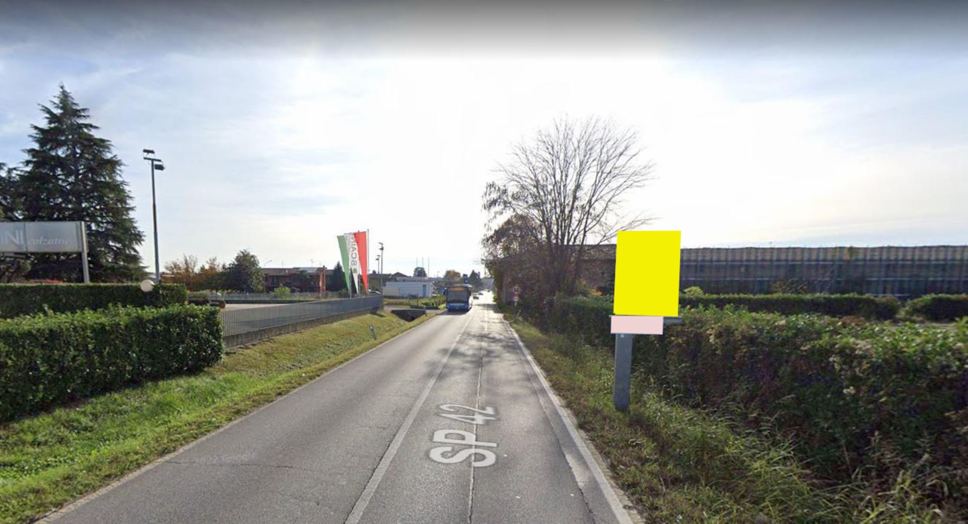 Impianto CARTELLONISTICA a Arcene, in zona In's