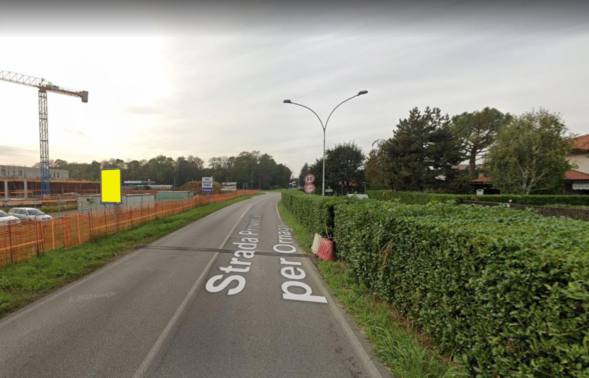 Impianto CARTELLONISTICA a Burago di Molgora, in zona Villa Mylius Oggioni