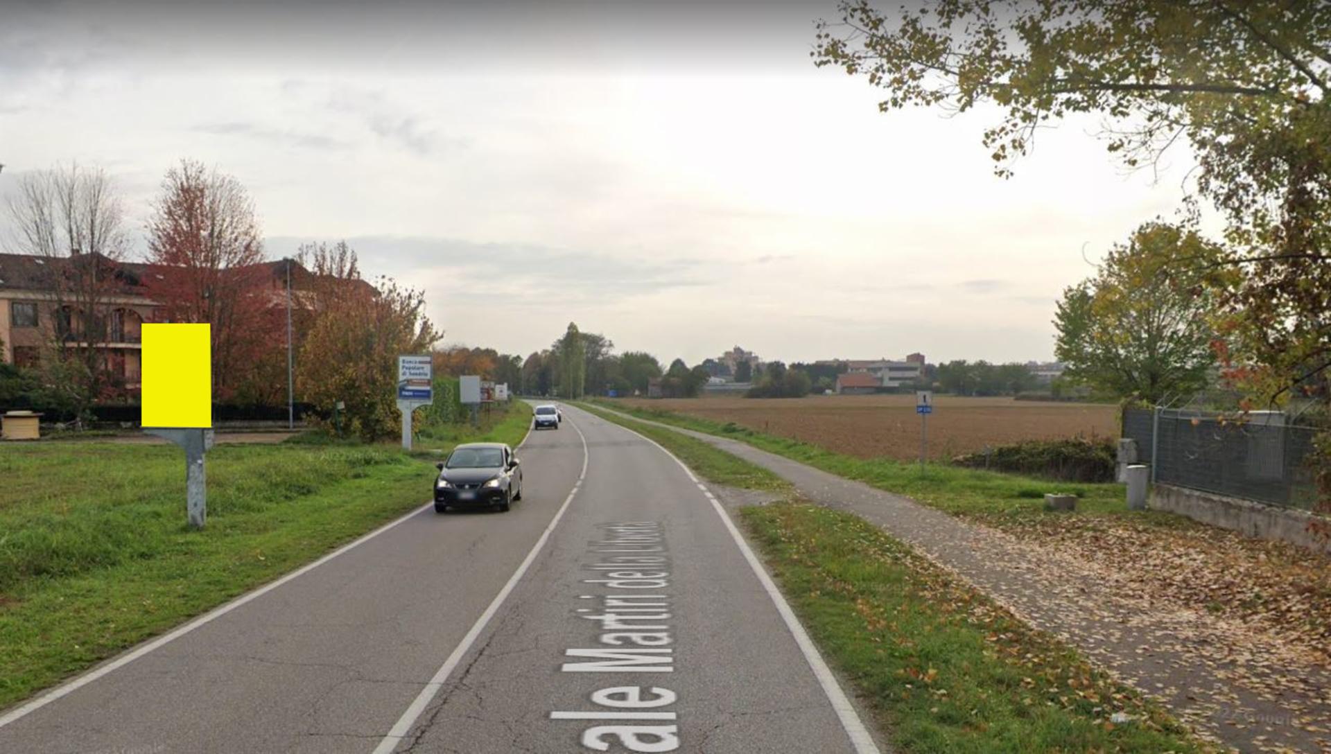 Impianto CARTELLONISTICA a Burago di Molgora, in zona Ristorante Da Aldino