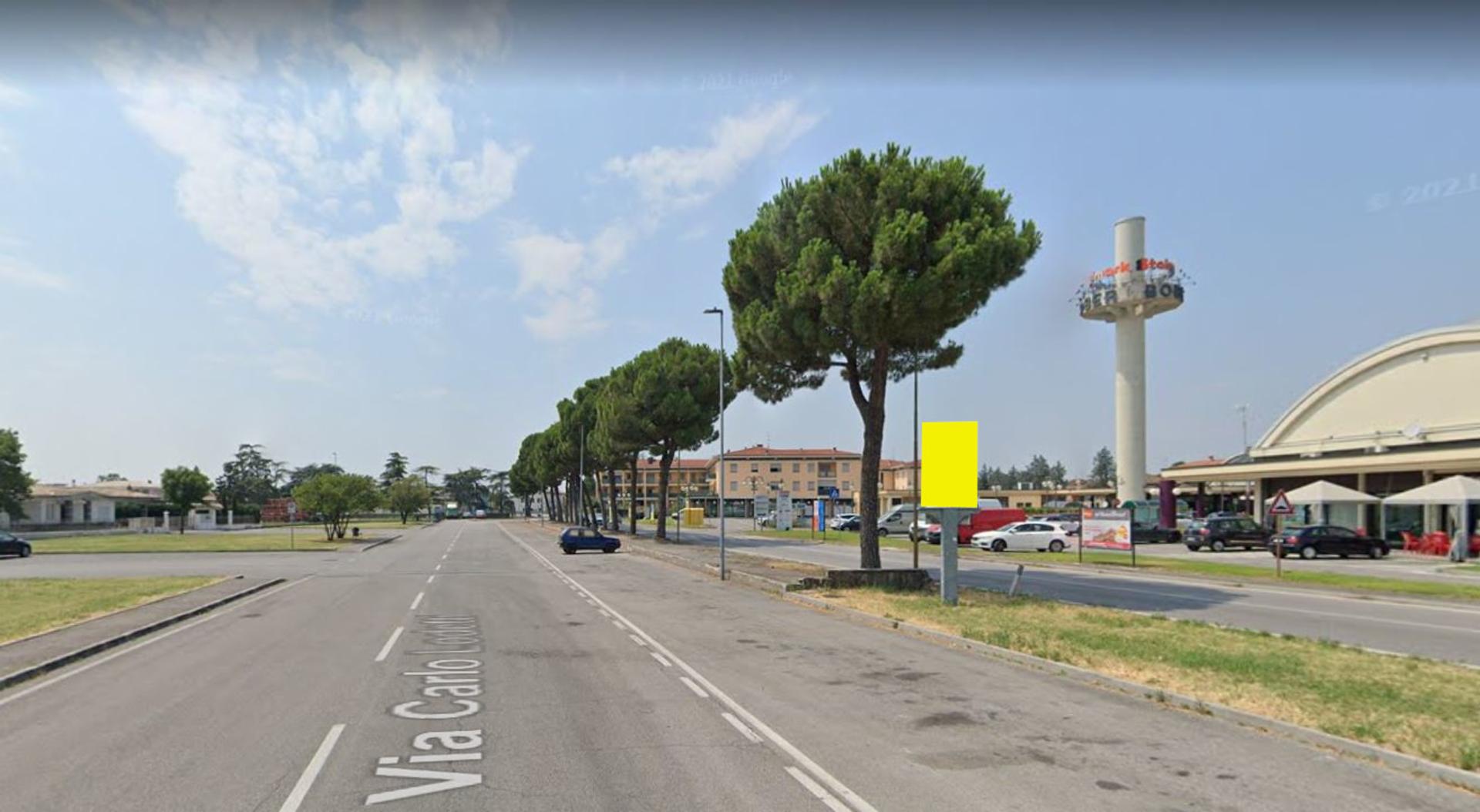 Impianto CARTELLONISTICA a Carpenedolo, in zona Farmacia Comunale