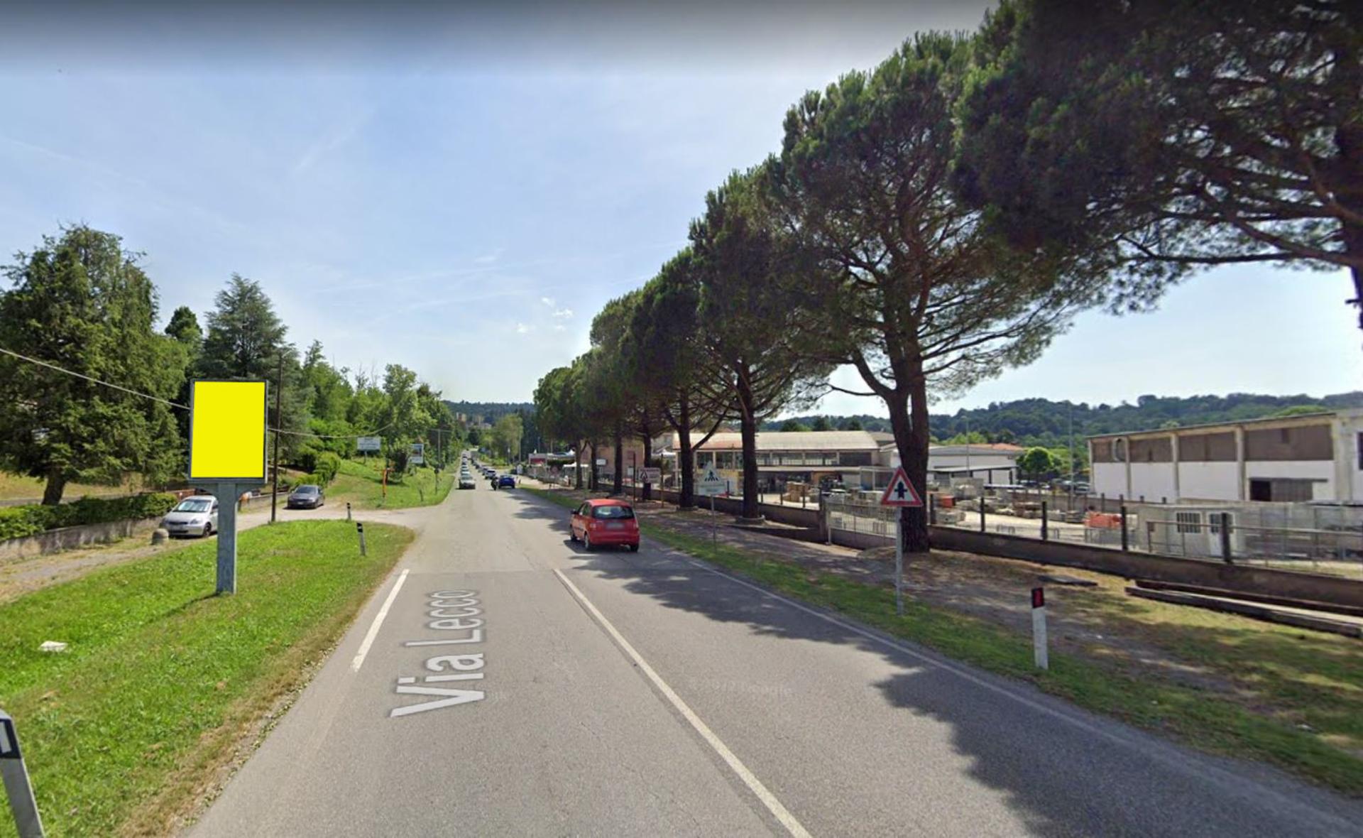 Impianto CARTELLONISTICA a Castello di Brianza, in zona Il Gigante