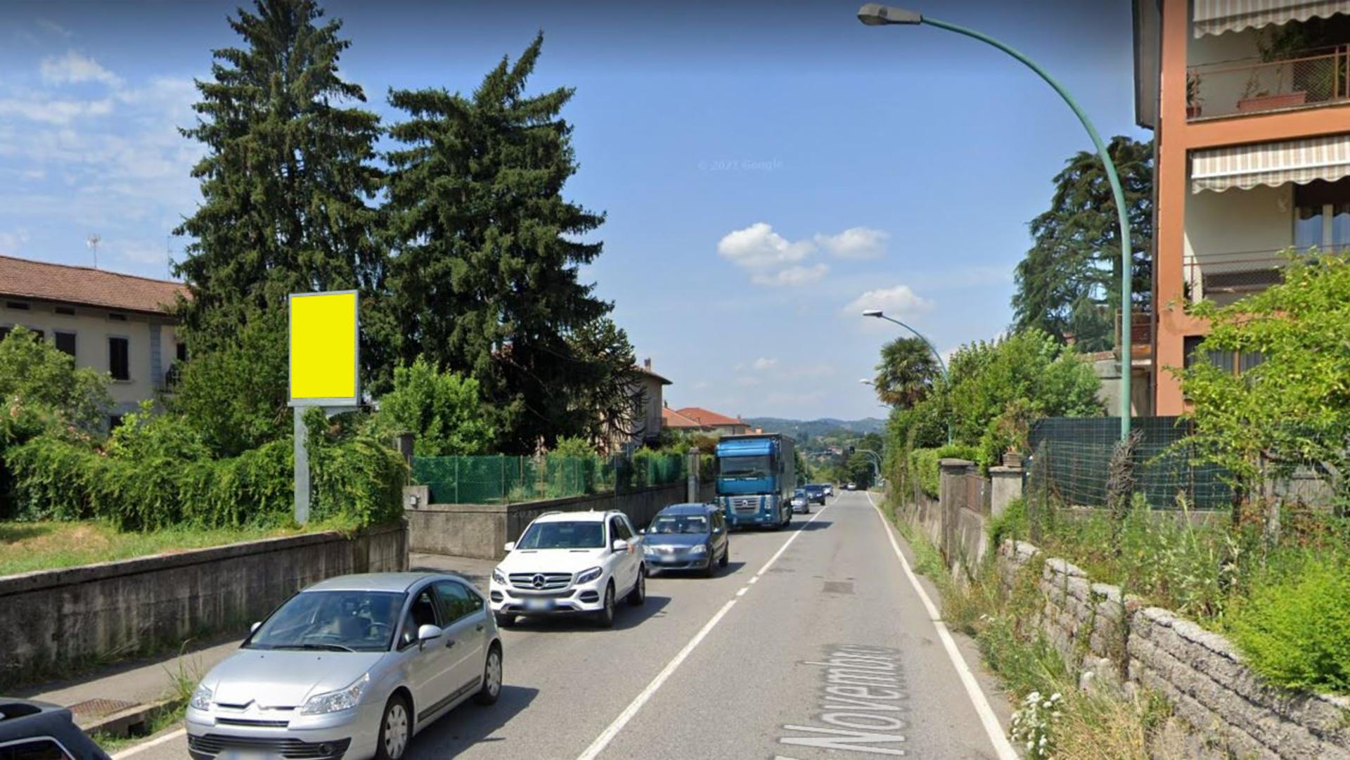 Impianto CARTELLONISTICA a Cisano Bergamasco, in zona Auditorium Don A. Arrigoni
