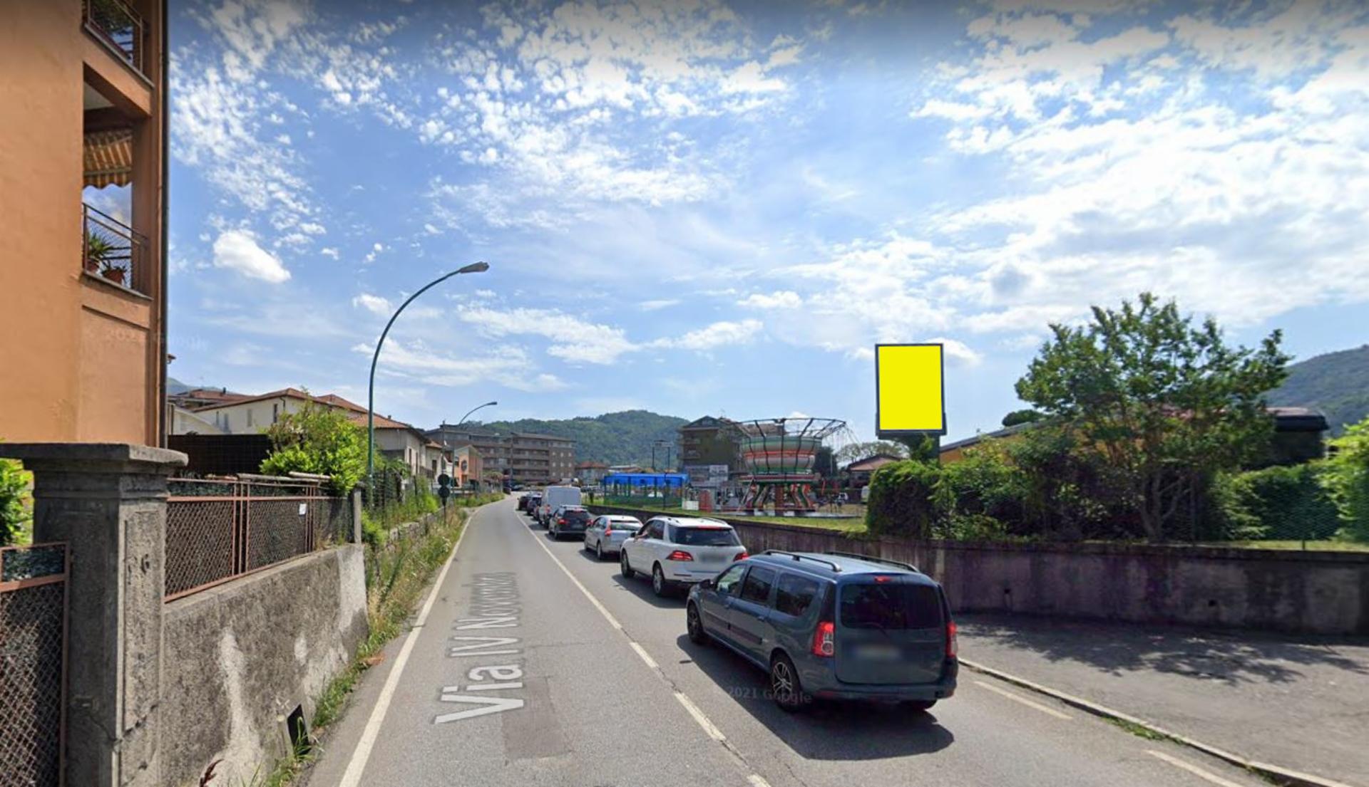 Impianto CARTELLONISTICA a Cisano Bergamasco, in zona Auditorium Don A. Arrigoni