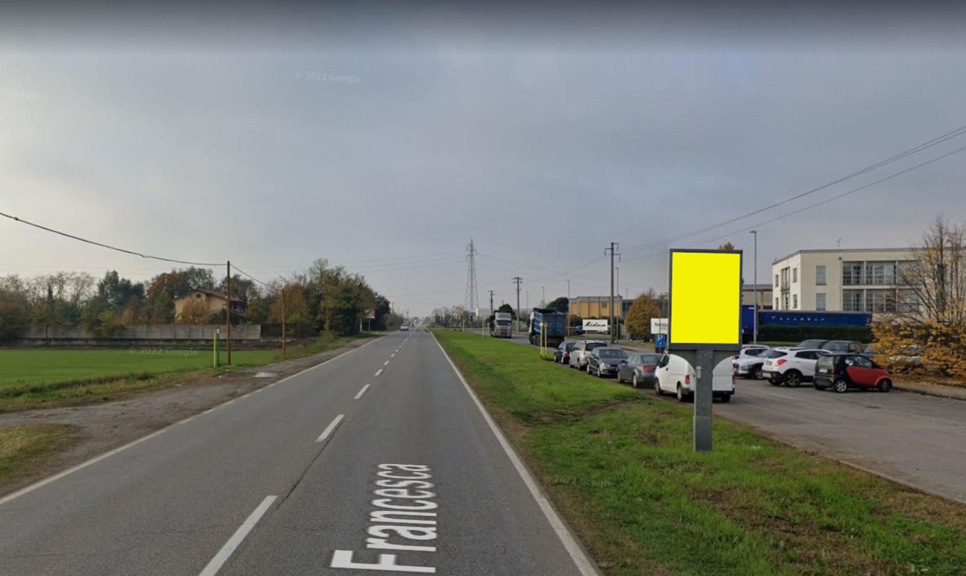 Impianto CARTELLONISTICA a Ciserano