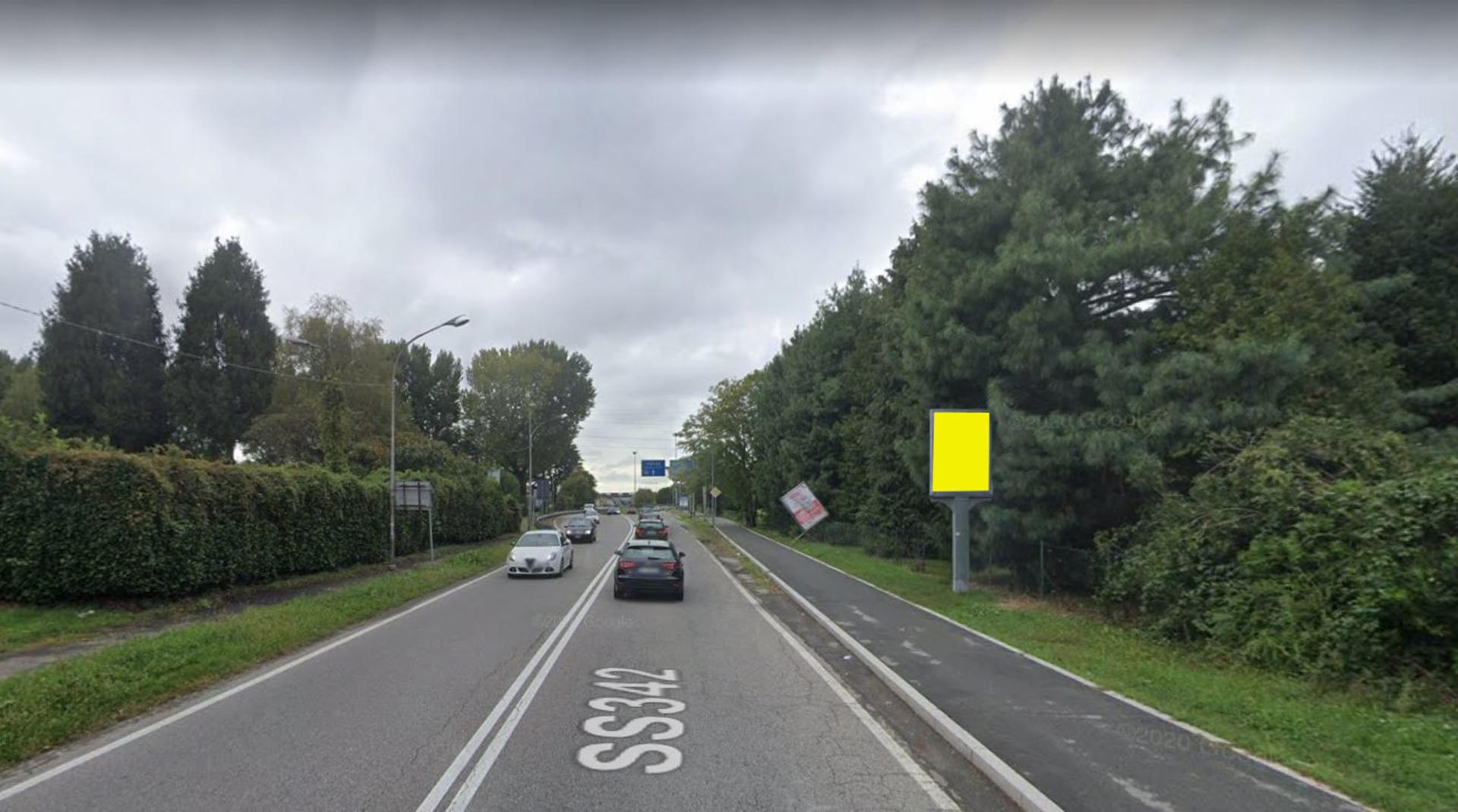 Impianto CARTELLONISTICA a Como, in zona Briccola