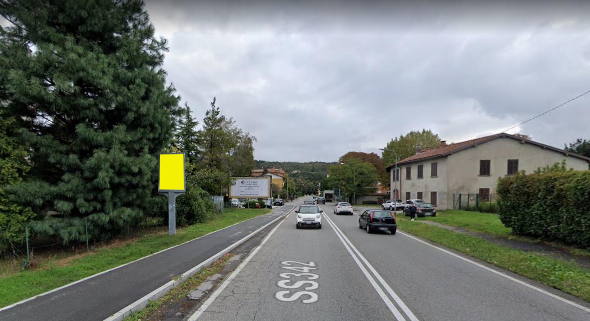 Impianto CARTELLONISTICA a Como, in zona Briccola