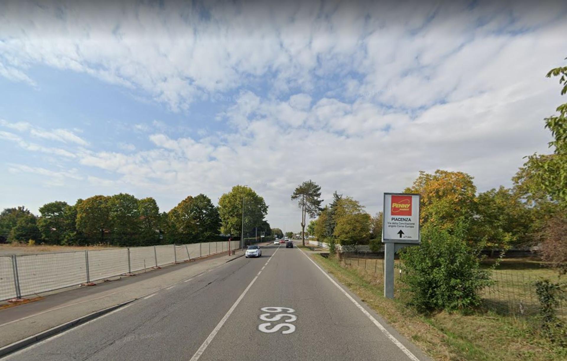 Impianto CARTELLONISTICA a Piacenza, in zona Aldi