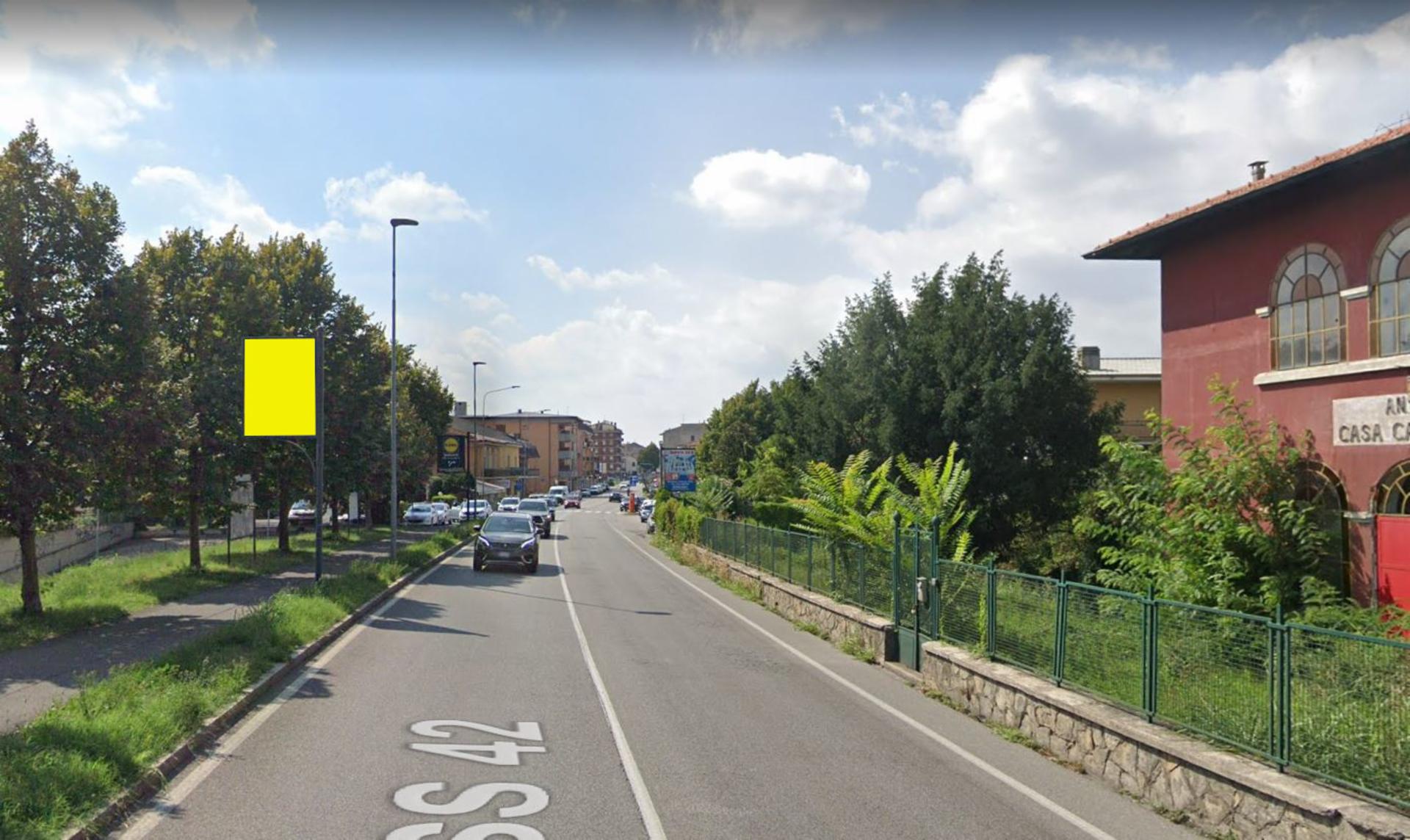 Impianto CARTELLONISTICA a Seriate, in zona Pizzeria Il Cantuccio