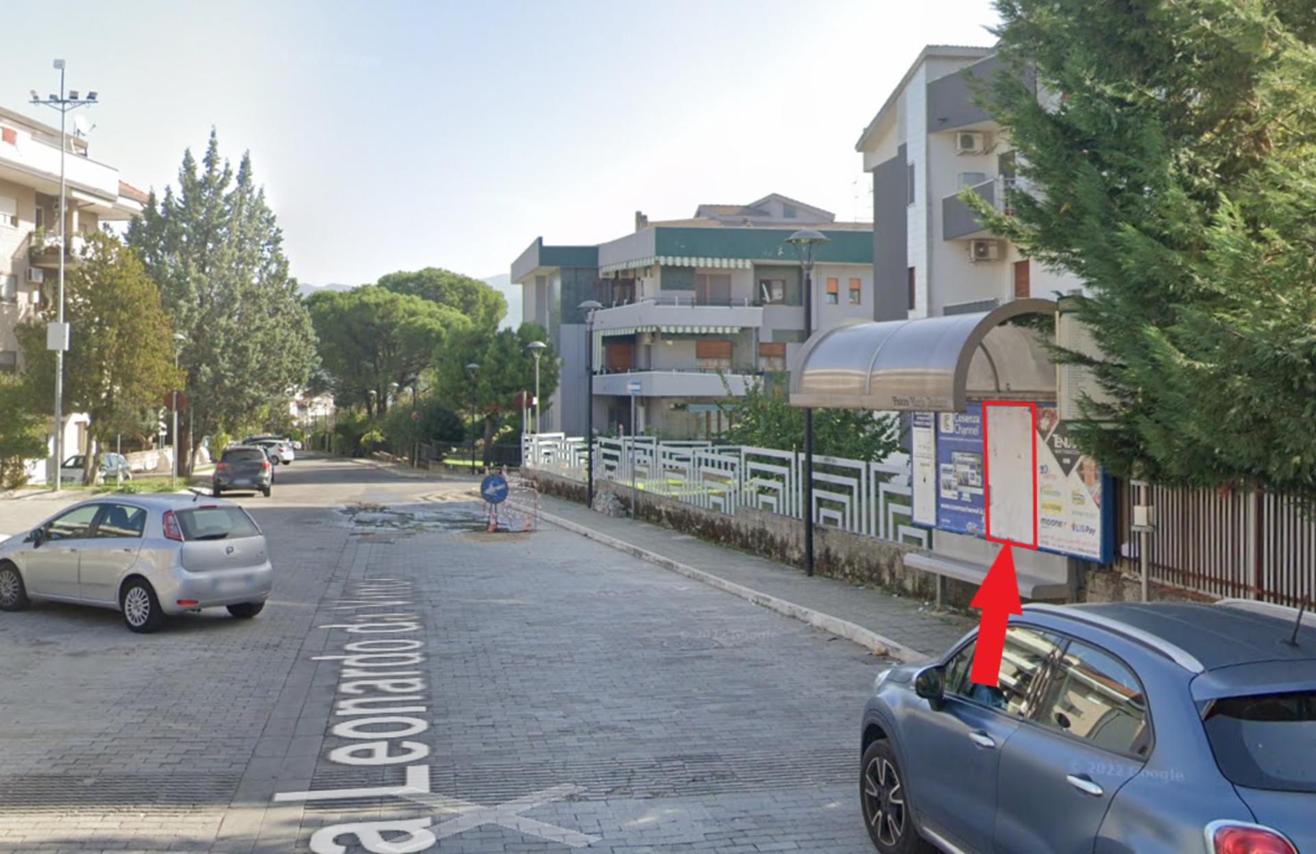 Impianto PENSILINA a Castrolibero, in zona Conad City