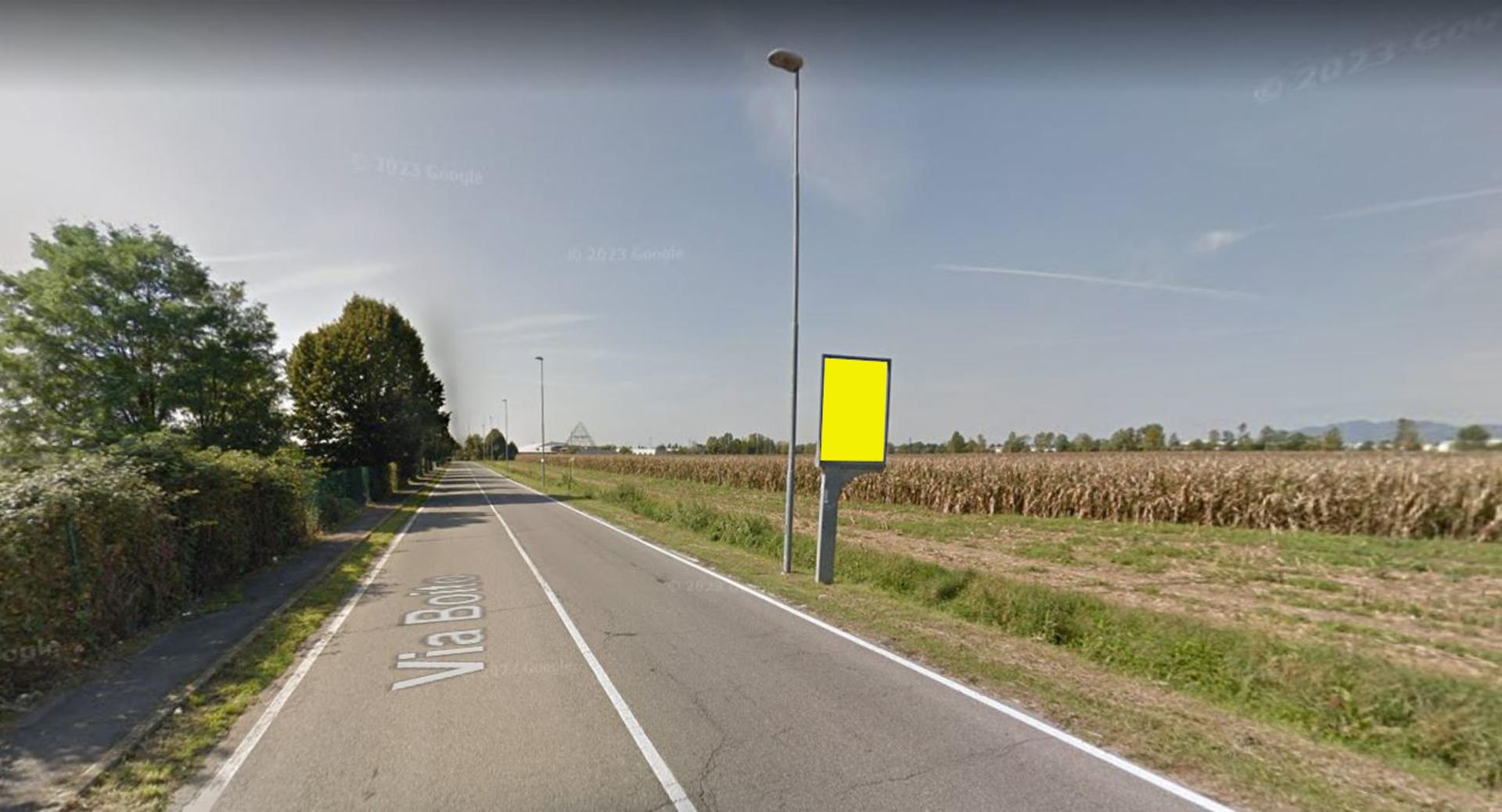 Impianto CARTELLONISTICA a Stezzano, in zona Parco Gerole