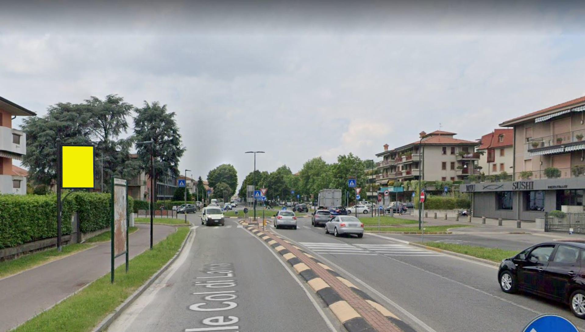 Impianto CARTELLONISTICA a Treviglio, in zona Lin Sushi