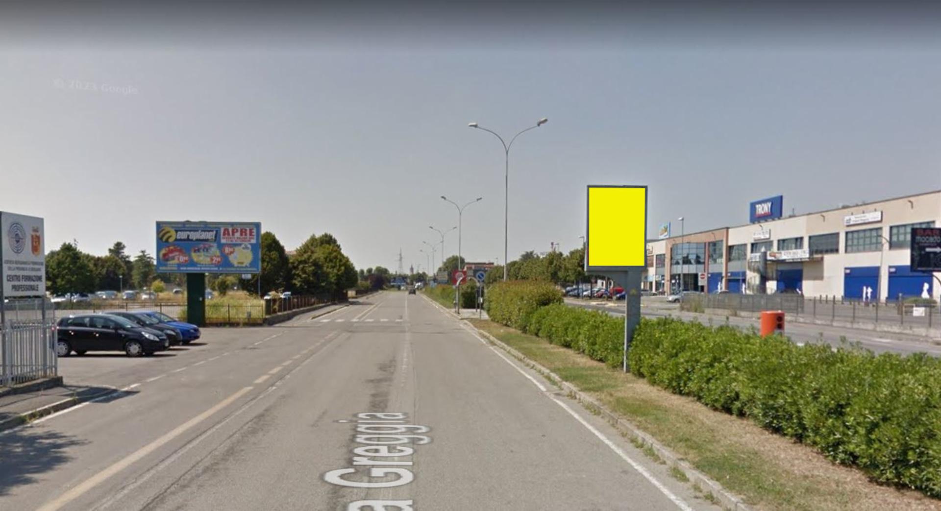 Impianto CARTELLONISTICA a Treviglio, in zona Mokado