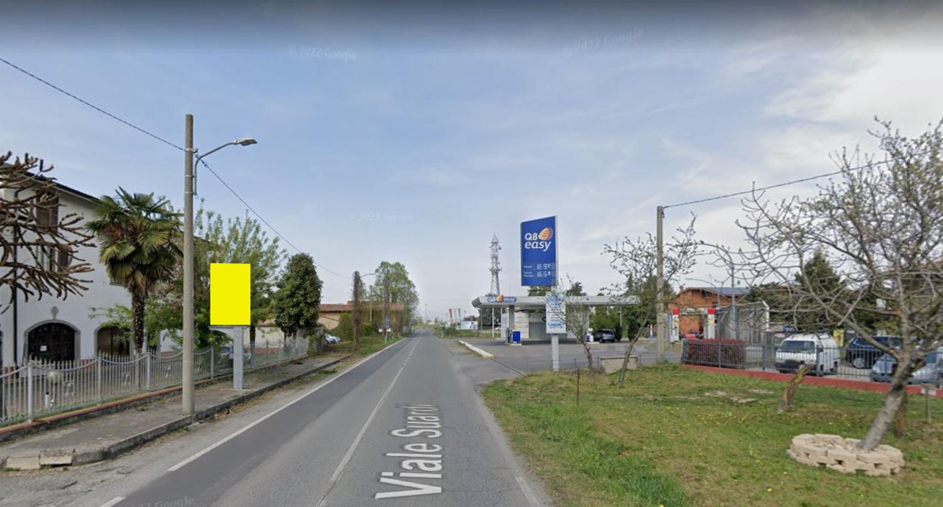 Impianto CARTELLONISTICA a Arcene, in zona Biblioteca Comunale Giancarlo Ferrari