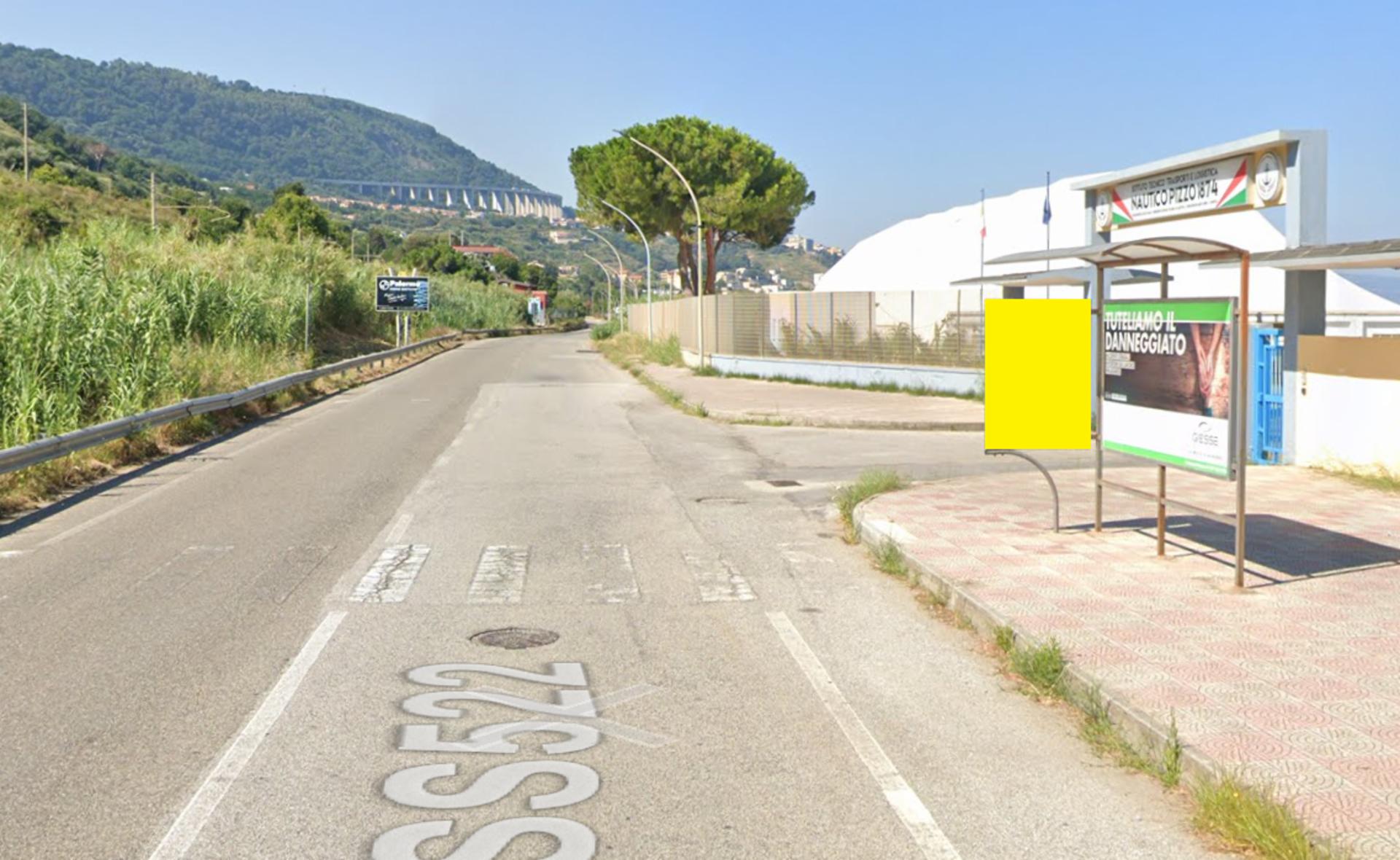 Impianto PENSILINA a Pizzo, in zona RistorAgip