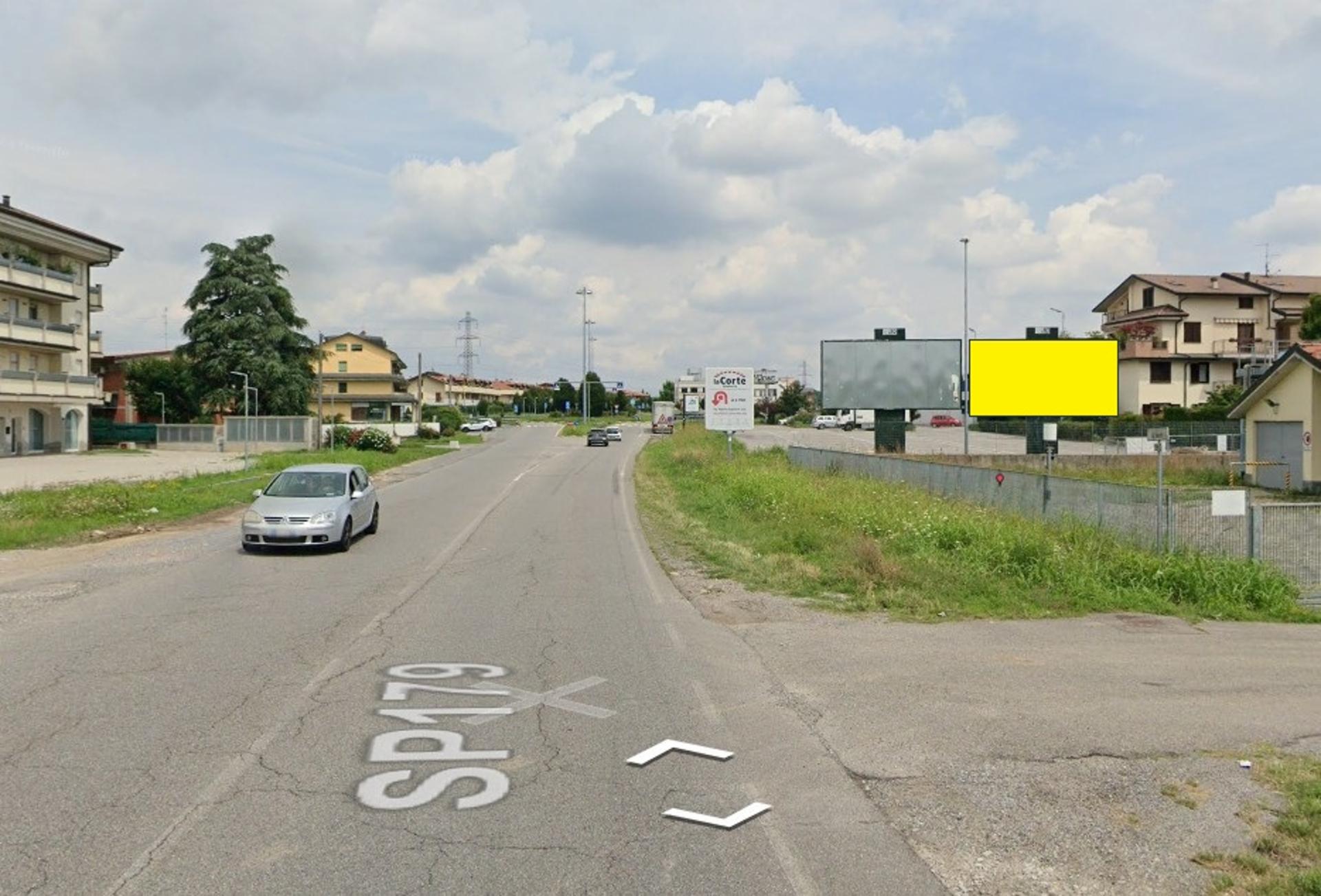 Impianto a S.P. 179 Km. 4+340/dx  Trezzano Rosa