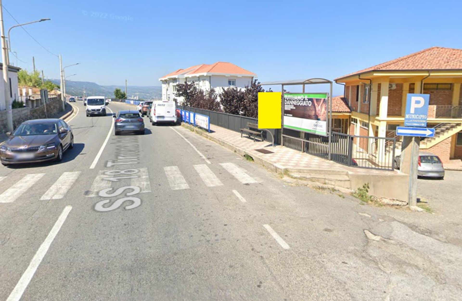 Impianto PENSILINA a Pizzo, in zona Bar Degli Amici