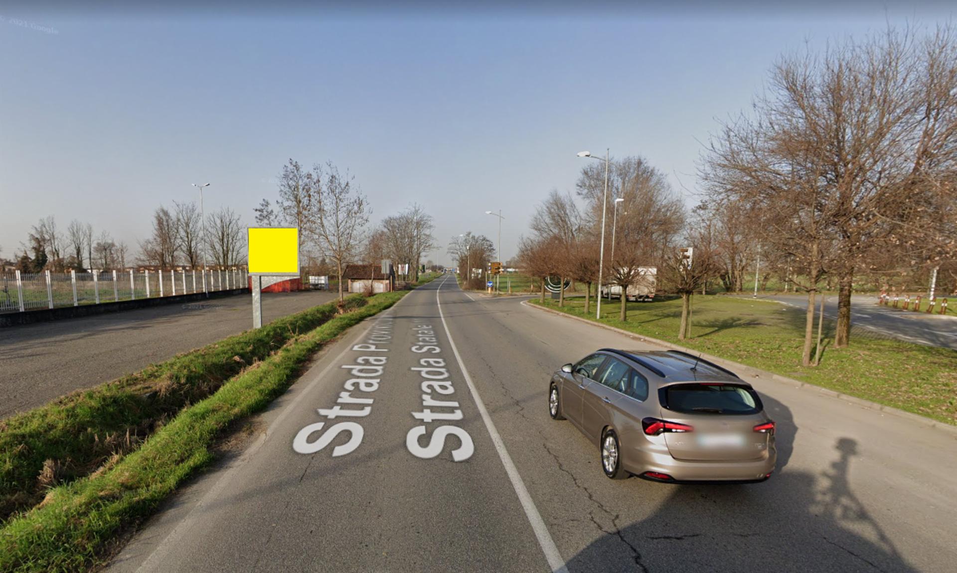 Impianto CARTELLONISTICA a Antegnate, in zona Trony