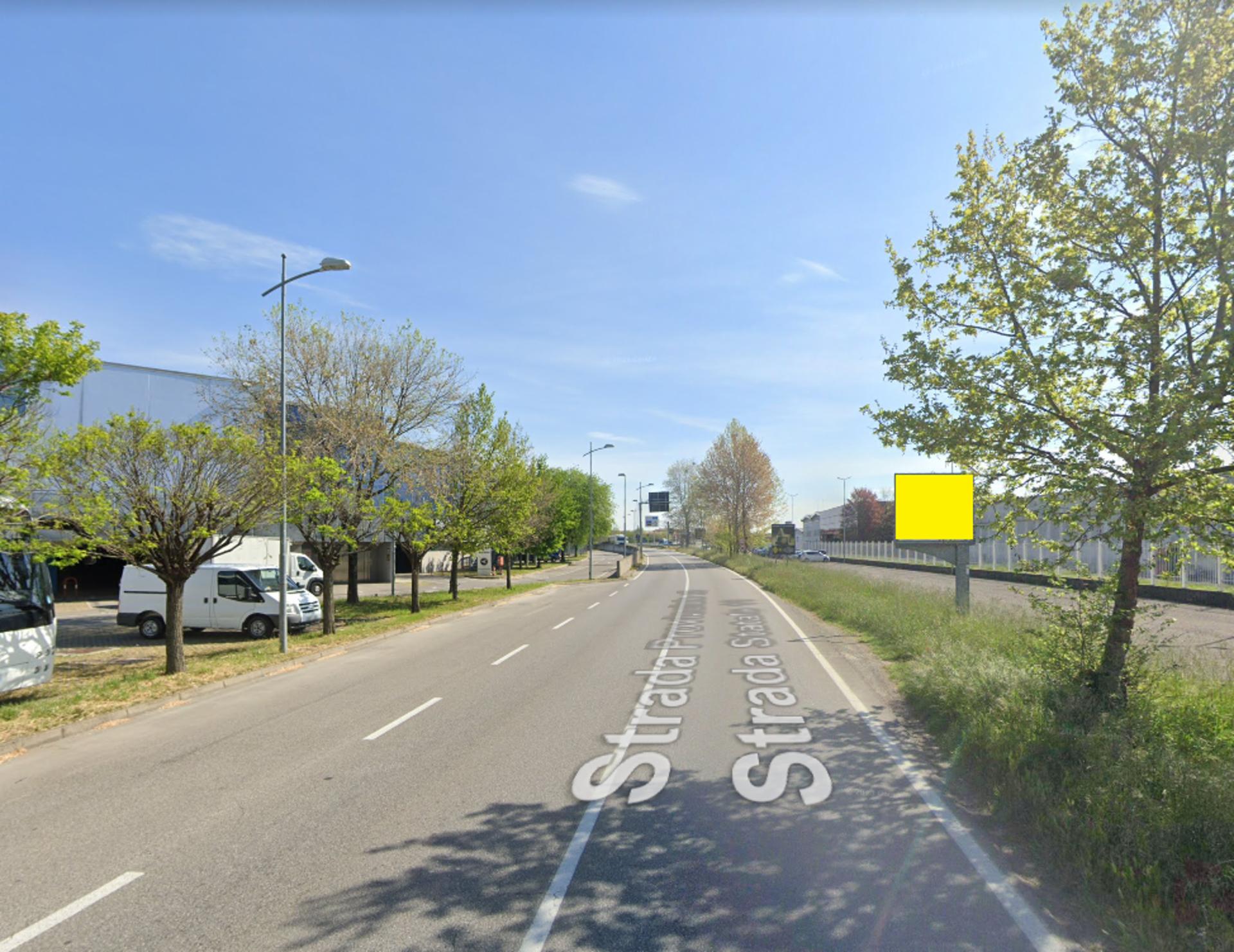 Impianto CARTELLONISTICA a Antegnate, in zona Trony