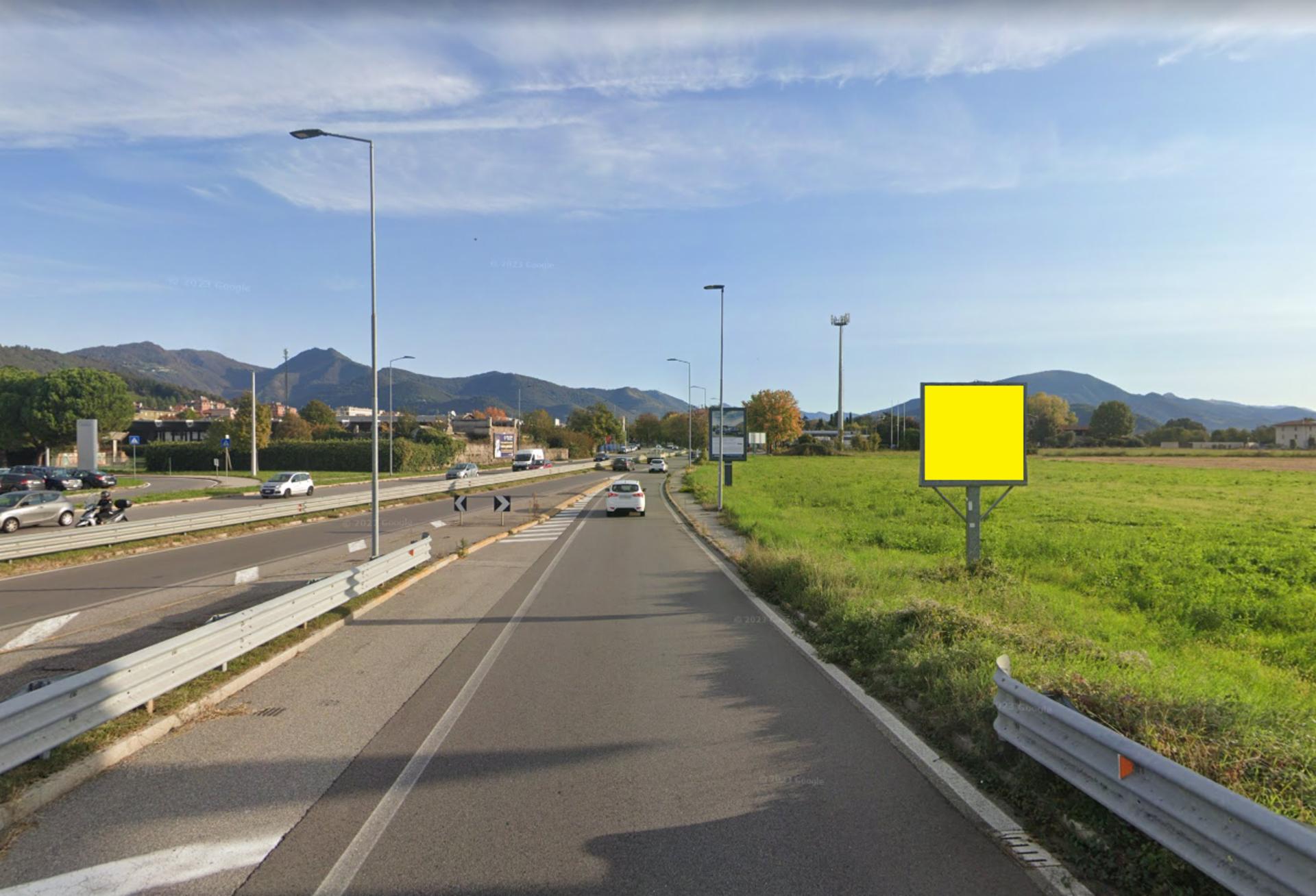 Impianto CARTELLONISTICA a Bergamo, in zona Edonè