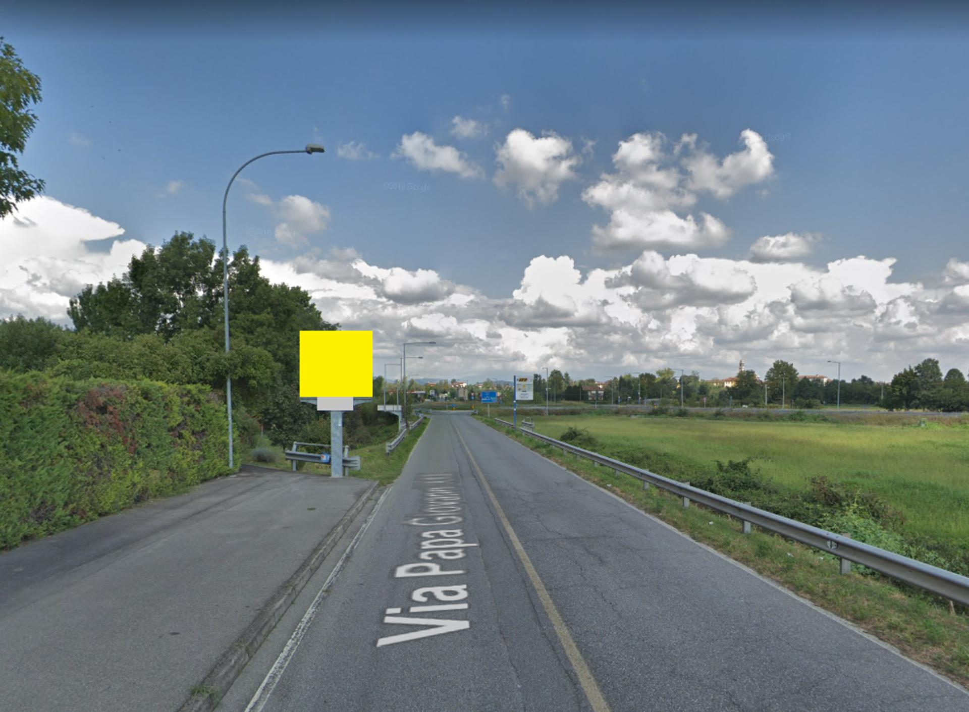 Impianto CARTELLONISTICA a Calcio, in zona Pieve di San Vittore