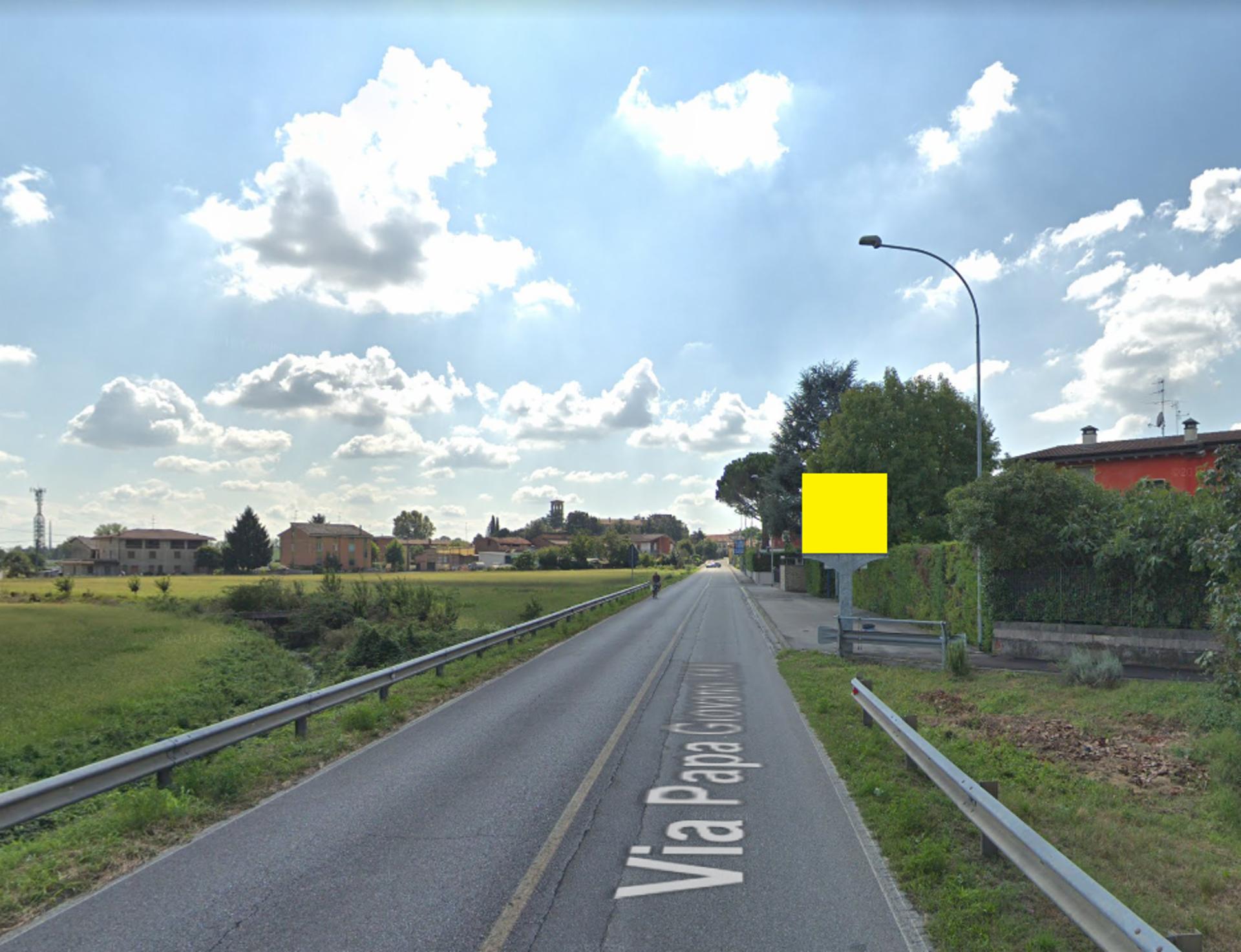 Impianto CARTELLONISTICA a Calcio, in zona Pieve di San Vittore