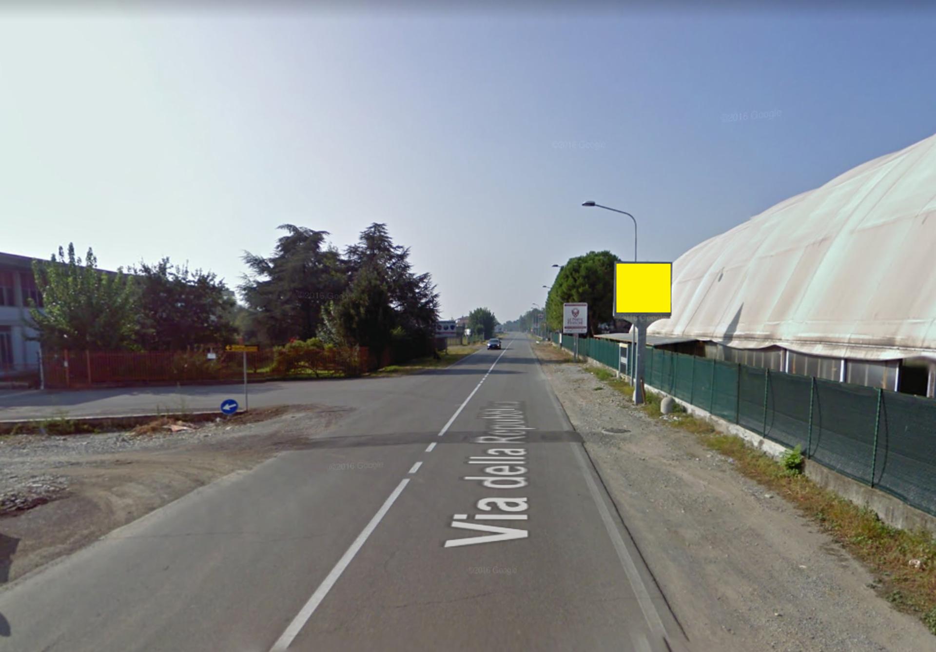 Impianto CARTELLONISTICA a Castelli Calepio, in zona scuola elementare