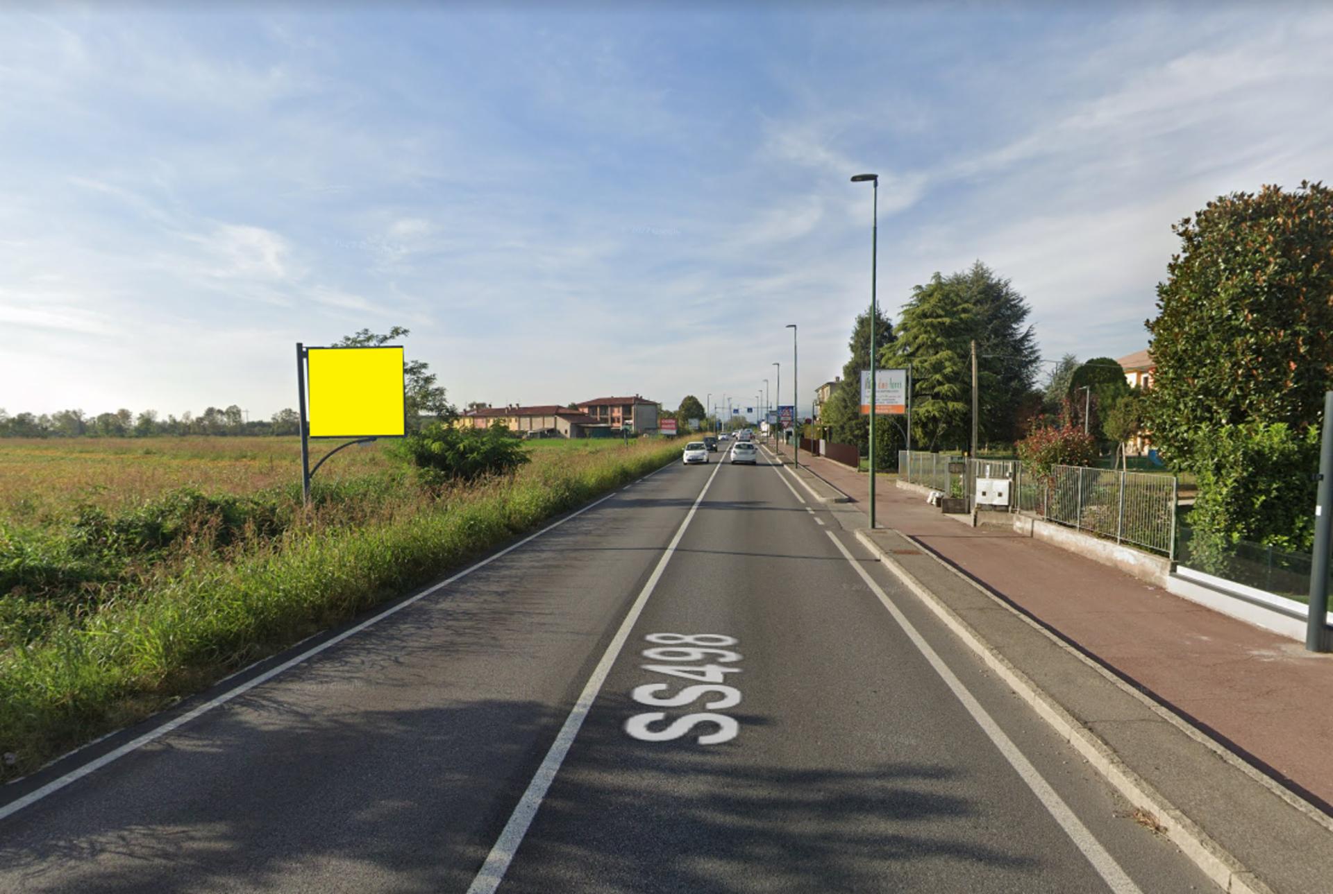Impianto CARTELLONISTICA a Cavernago, in zona Cavernago - via roma, 5 sottopasso
