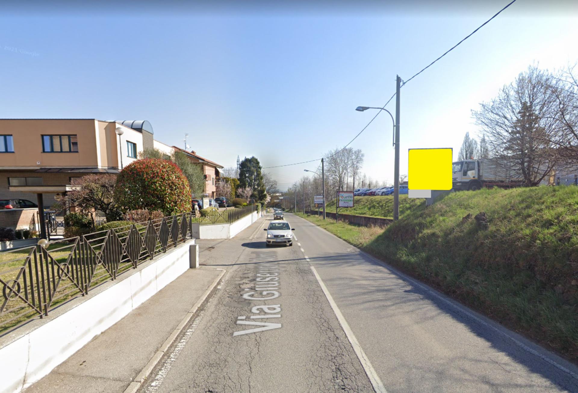Impianto CARTELLONISTICA a Chignolo d'Isola, in zona Chiesa di San Pietro Apostolo