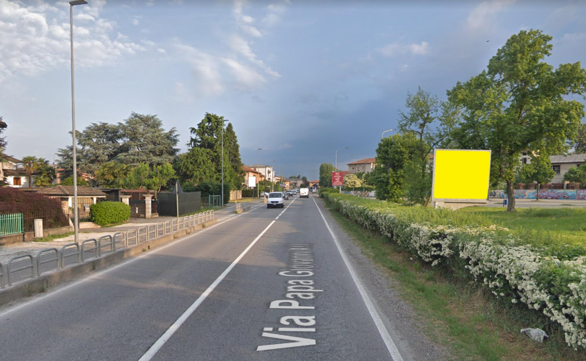 Impianto CARTELLONISTICA a Cologno al Serio, in zona Scuola dell'infanzia paritaria Don Pietro Cirillo