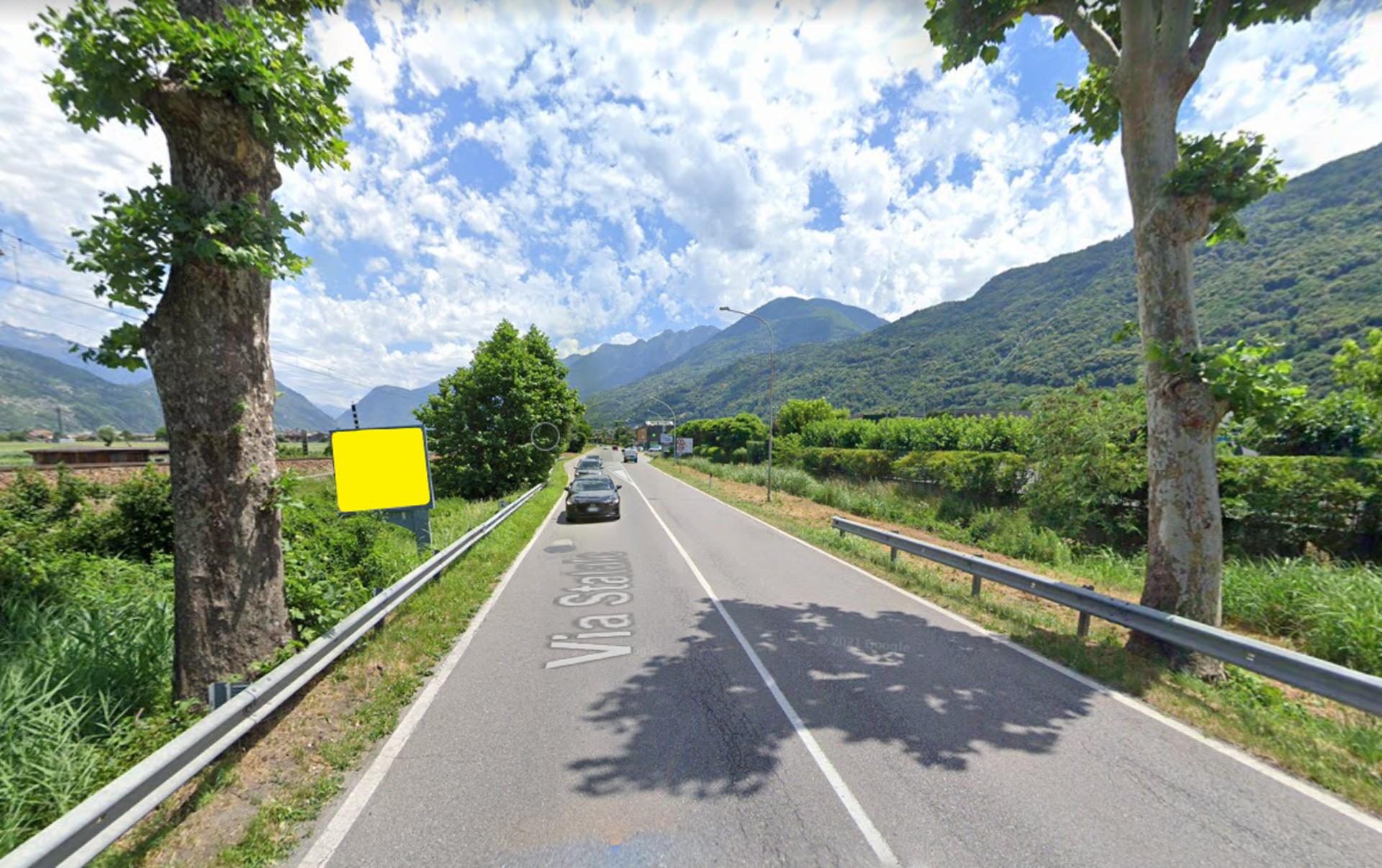 Impianto CARTELLONISTICA a Cosio Valtellino, in zona Liabel