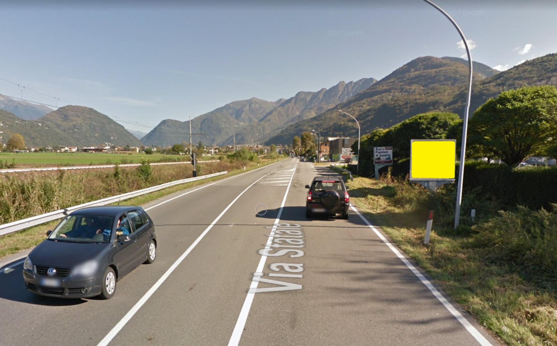 Impianto CARTELLONISTICA a Cosio Valtellino, in zona Liabel