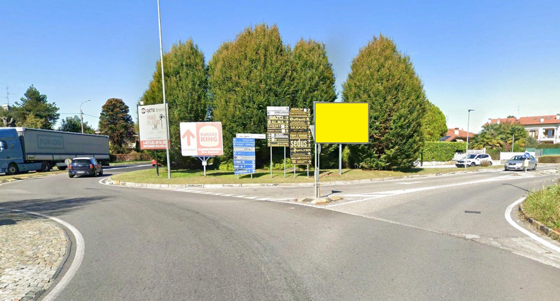 Impianto a S.P. 23 rotonda via Isonzo  Guanzate