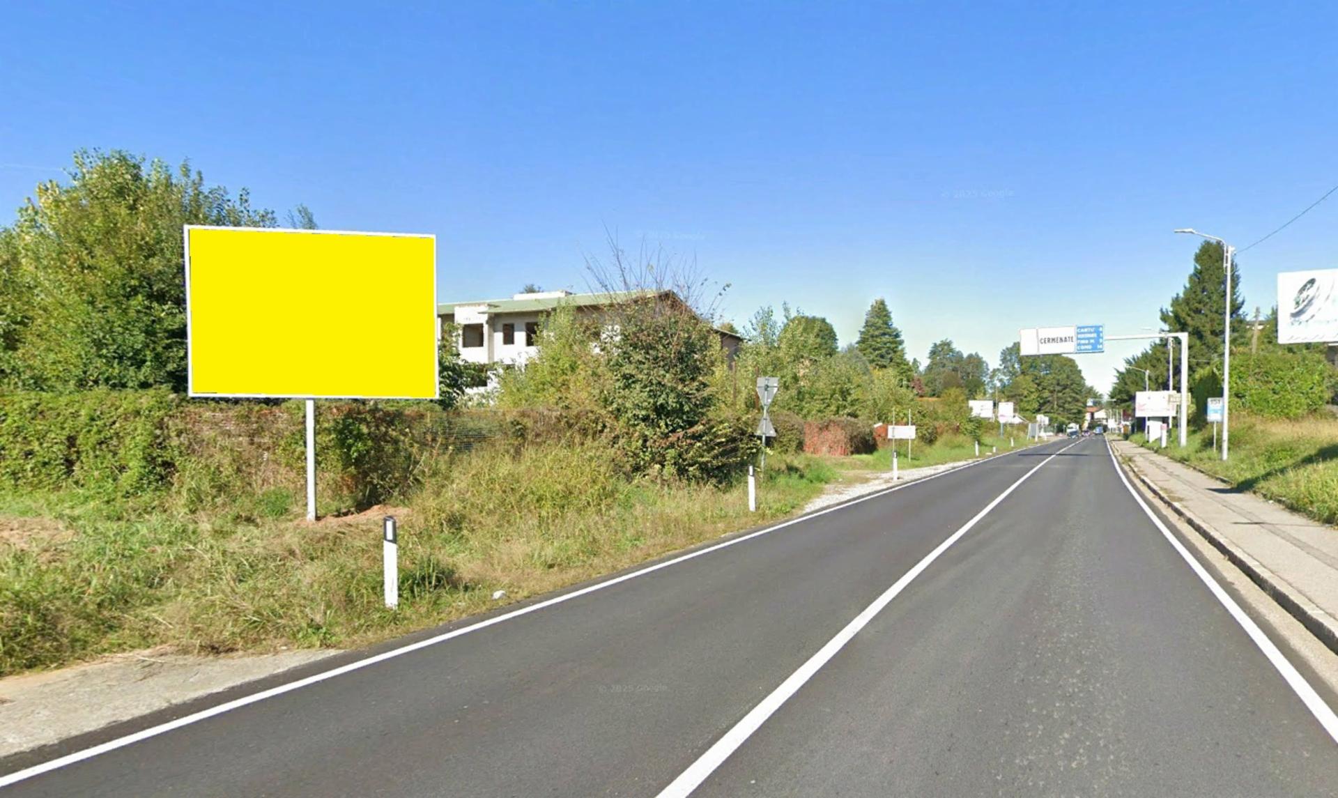 Impianto a S.S. 35 - A 140 MT da rotatoria S.P. 32 lato sx dir. Vertemate  Cermenate
