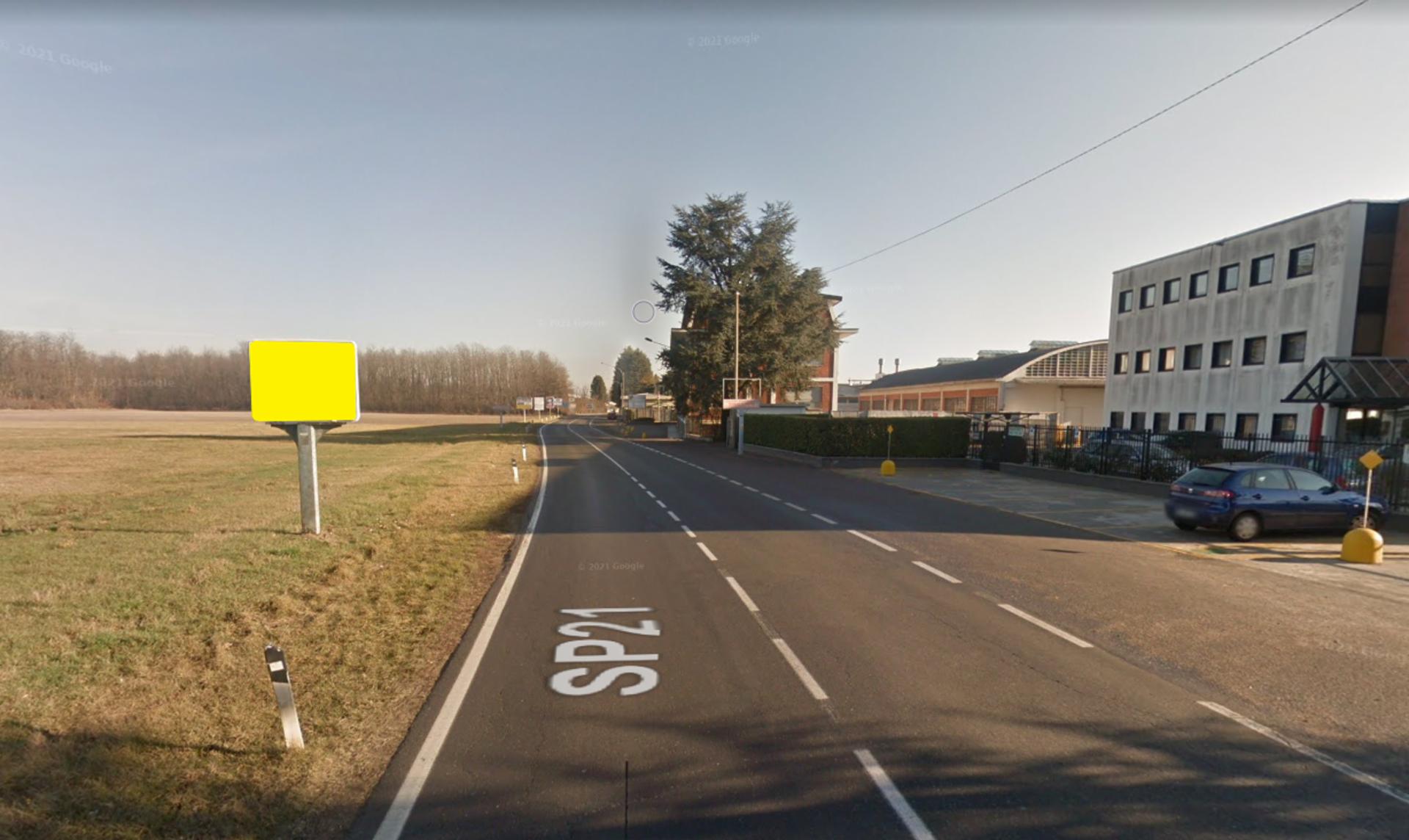 Impianto CARTELLONISTICA a Gorla Minore, in zona Santuario della Madonna dell'Albero