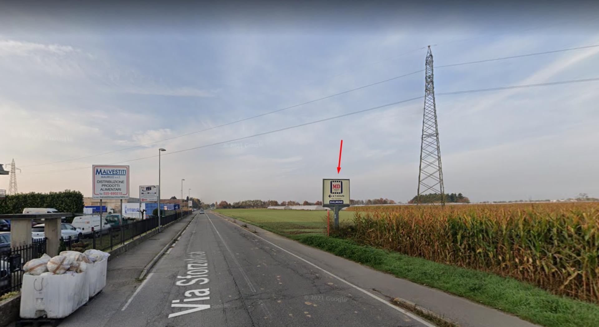 Impianto CARTELLONISTICA a Lallio, in zona 100 montadidos
