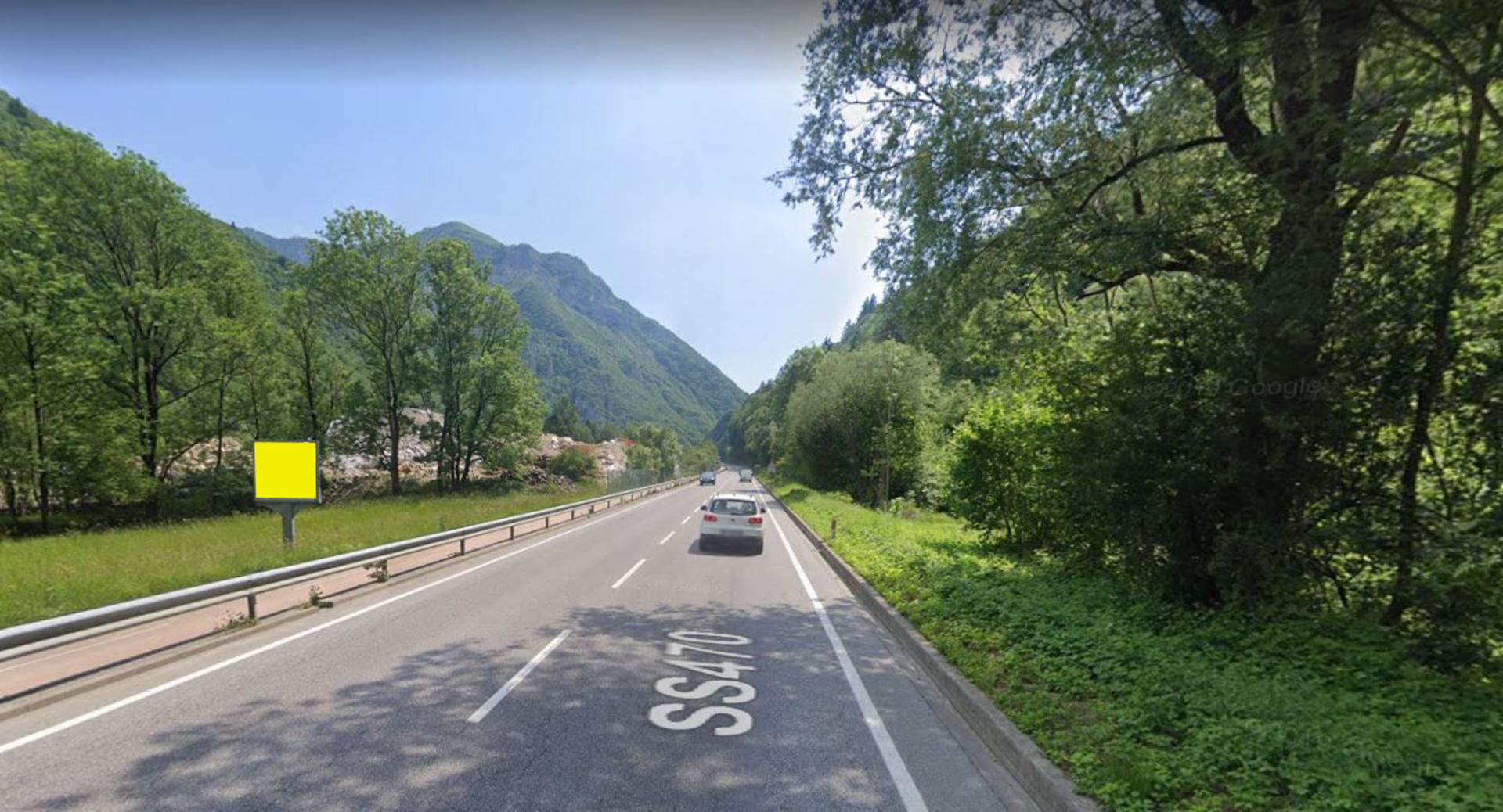 Impianto CARTELLONISTICA a Lenna, in zona Lenna piani di Scalvino (Cantoniera)