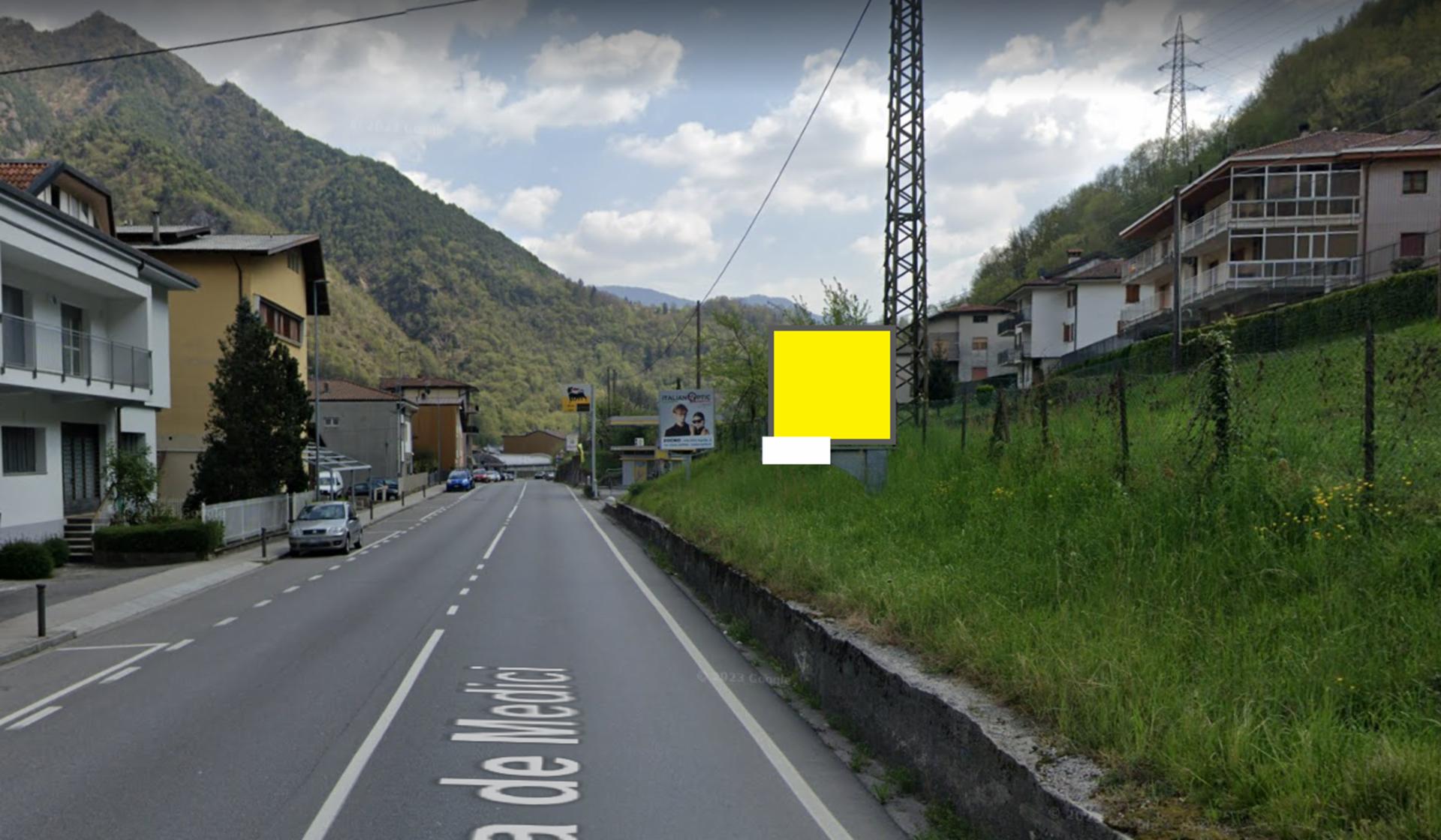 Impianto CARTELLONISTICA a San Pellegrino Terme, in zona Linea Sport