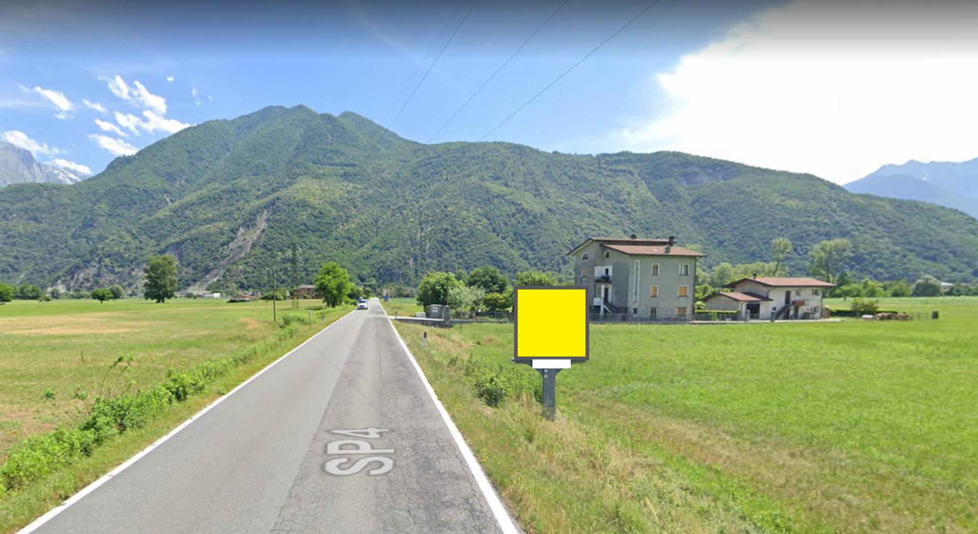 Impianto CARTELLONISTICA a Dubino, in zona Hotel Ristorante Maloia