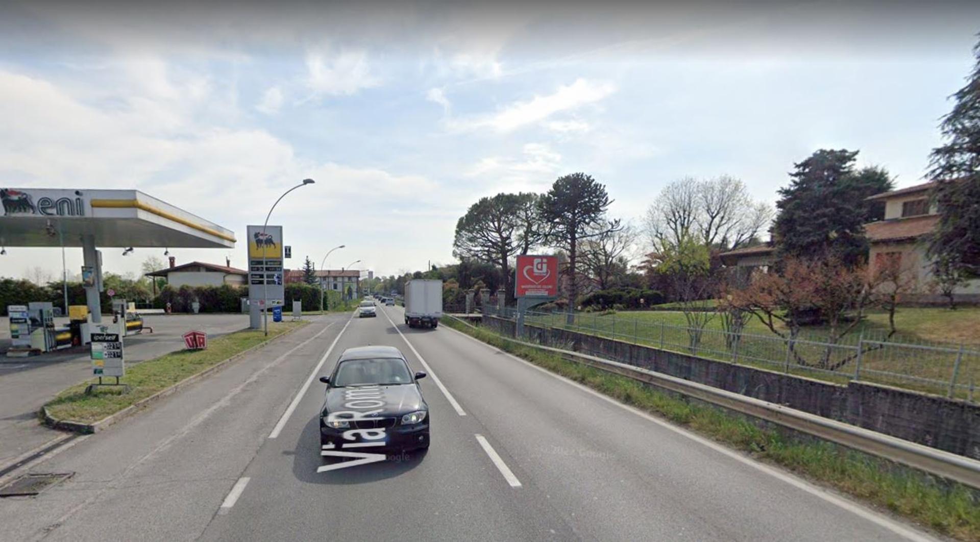 Impianto CARTELLONISTICA a Verdello, in zona Eni